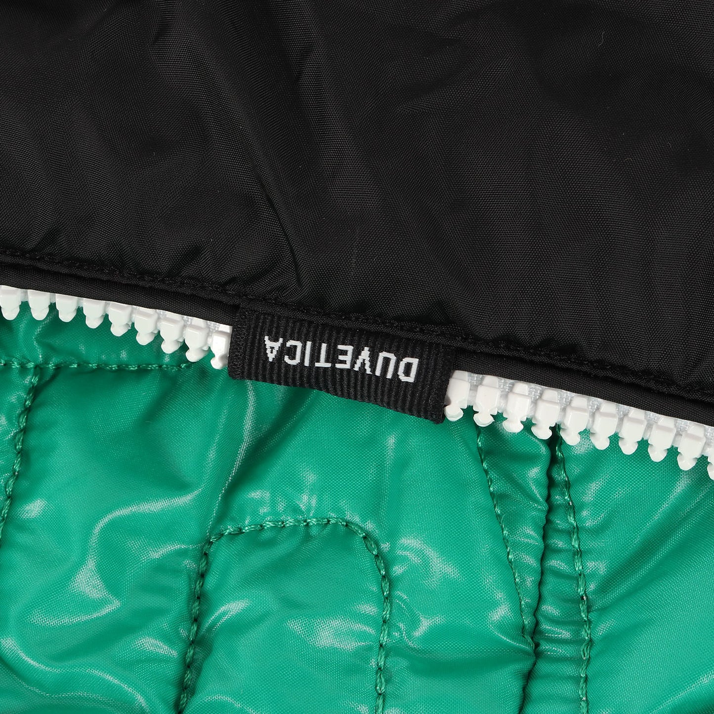 23SS キルティング リバーシブル フーデッド ダウンジャケット (CALDARO) / ブルゾン パーカー ライト