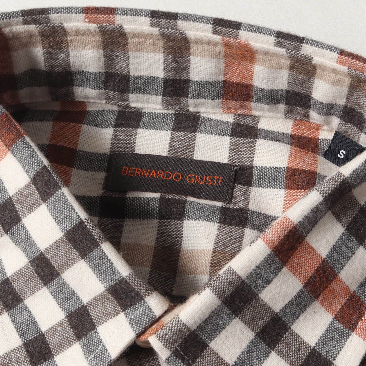 チェック ソフトフランネル シャツ