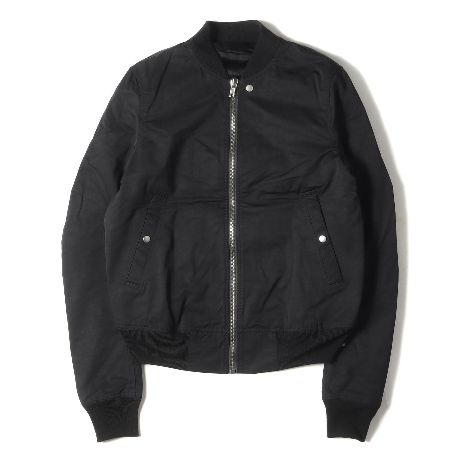 RICK OWENS (リックオウエンス) 21AW クロップド ナイロンコットン テスート ミリタリー ボンバー ジャケット (CROPPED  FLIGHT BOMBER RU02A5786-MU) / ジップ ブルゾン MA-1 アウター 羽織 定番 ベーシック モード デザイナーズ –  ブランド古着の通販・買取 | BEEGLE by ...