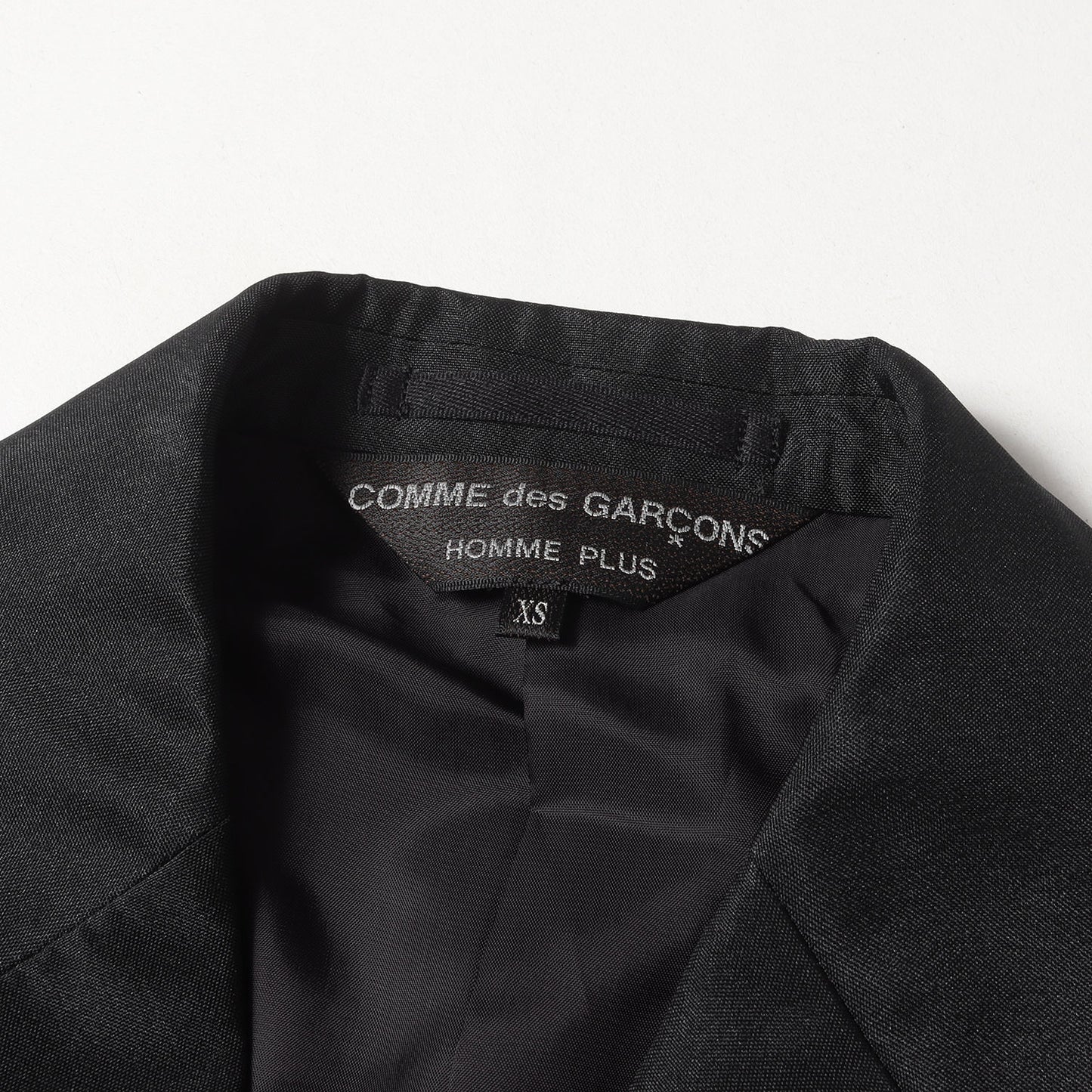 24SS サイドプリーツ ポリキャンバス 3B ガーデン ジャケット (PM-J044) / ドレス テーラード 変型 モード デザイナーズ ドメブラ 個性派