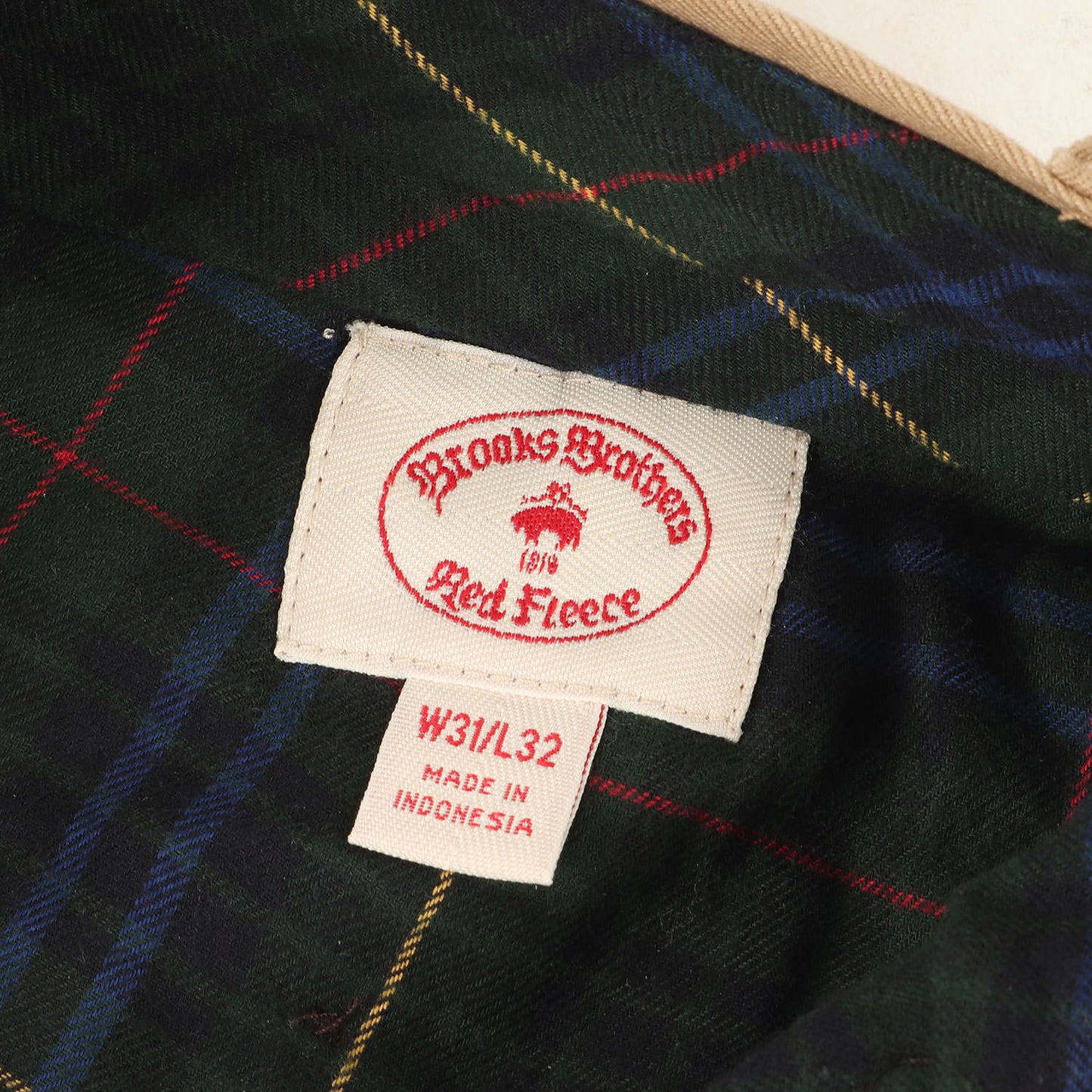 裏地付き コットン チノパンツ / ベーシック トラウザー アメトラ トラッド RED FLEECE