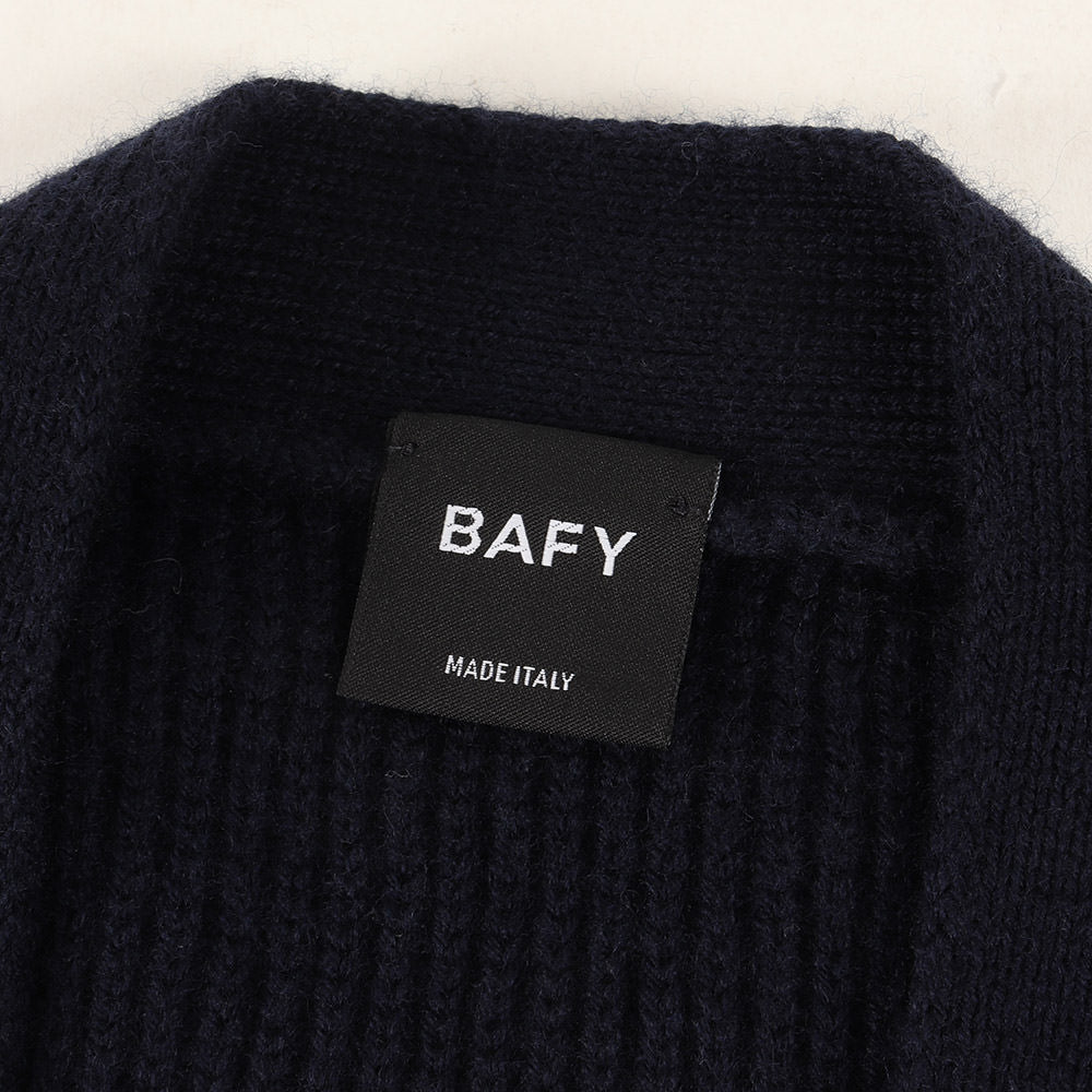 ミドルゲージ ウール ニット Vネック カーディガン / 定番 ベーシック 羽織 イタカジ