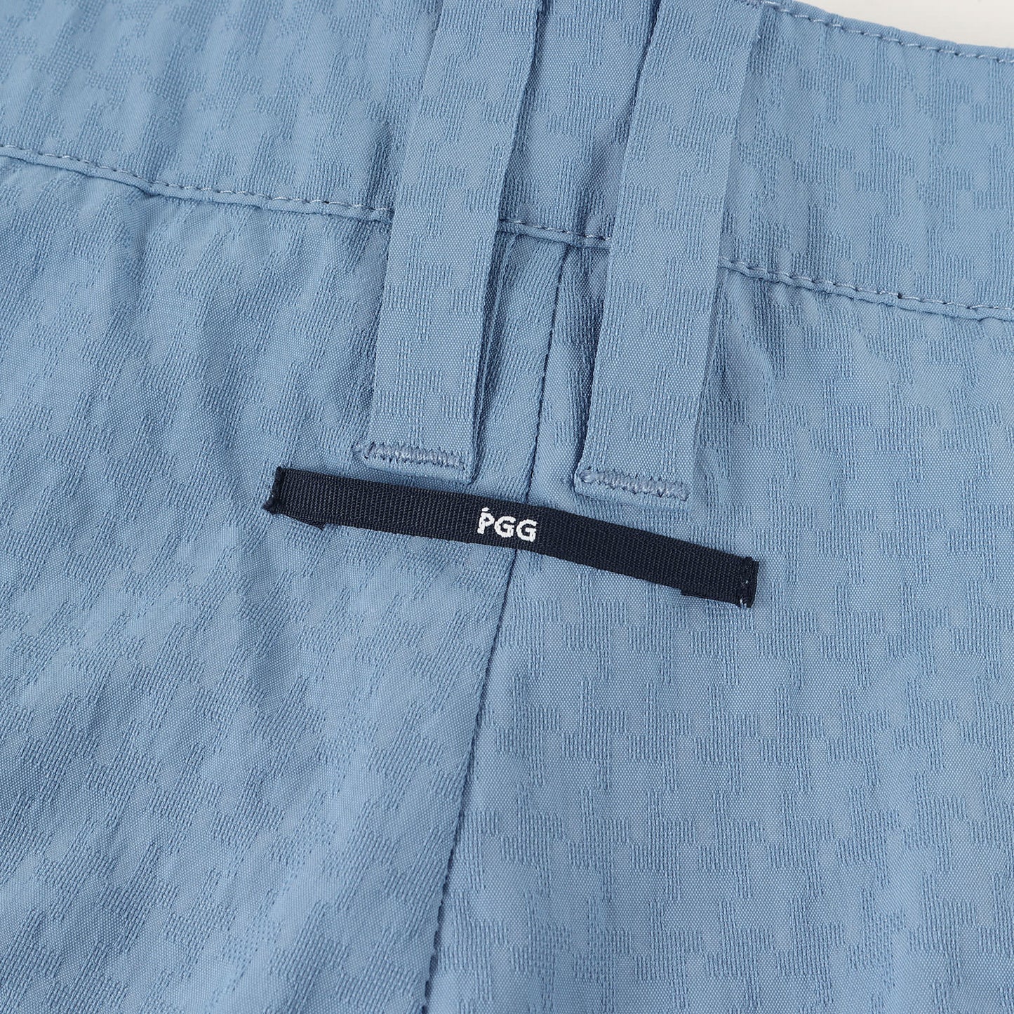 23SS ハウンドトゥース柄 ポリエステル パンツ (268-3131313T) / トラウザー ゴルフ スポーツ スポカジ