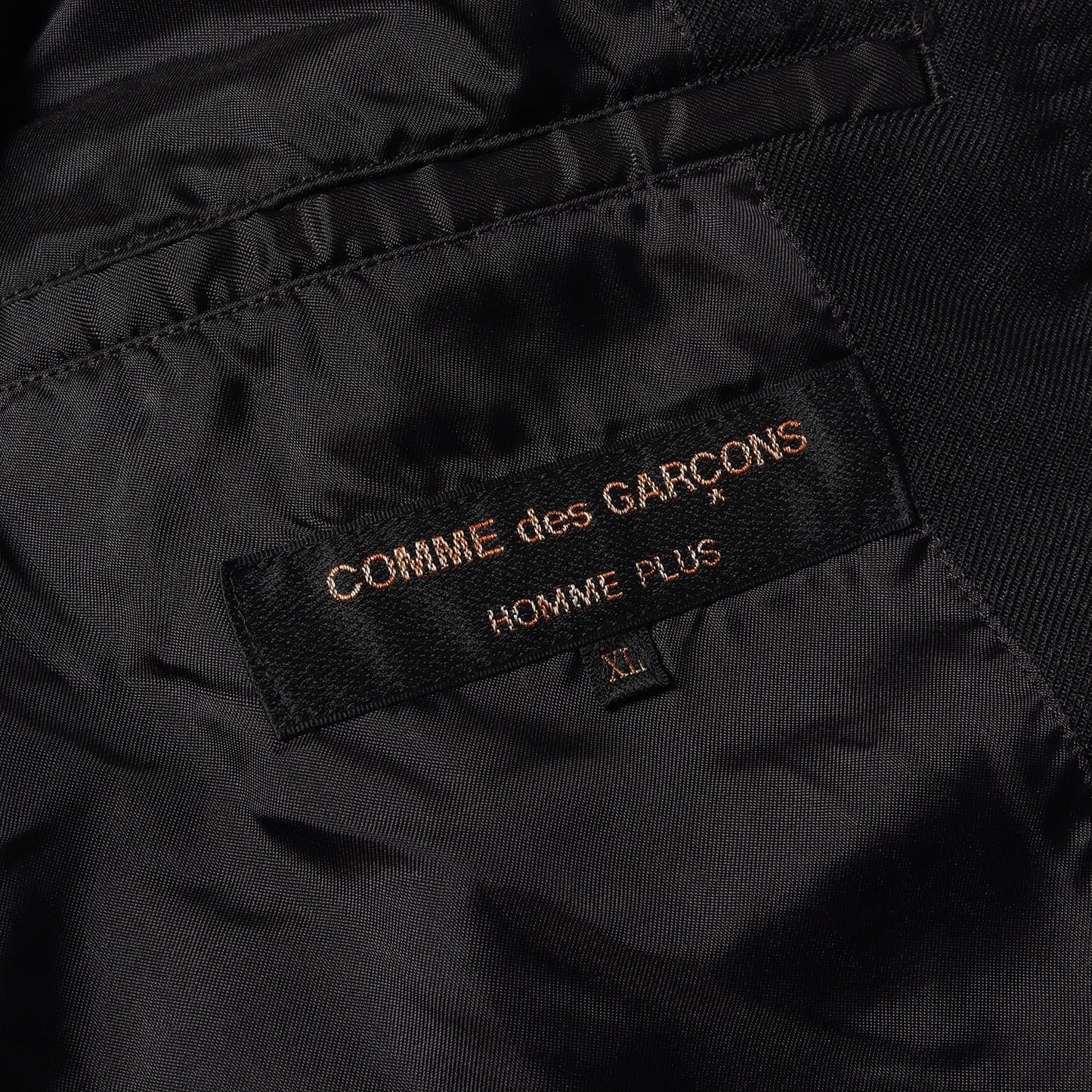 24SS 製品染め 変型 カッティング エステルツイル ベリードラペル 2B テーラード ジャケット (PM-J037) / ポリ縮 アウター 羽織 モード デザイナーズ ドメブラ