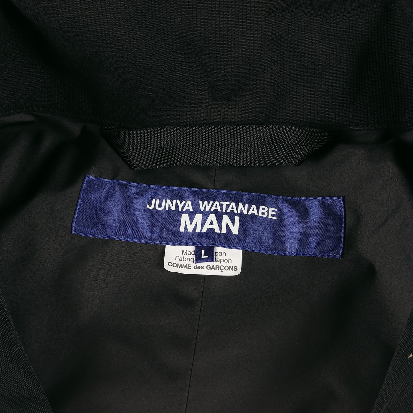 24SS 取り外し可能フード リフレクター ポリキャンバス ハイネック ミリタリー フィールド コート (WM-C006) / アウター 羽織 モード デザイナーズ ドメブラ