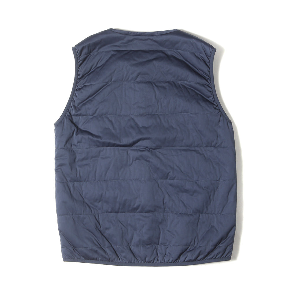 × relume JOURNAL STANDARD ノーカラー パテッド ベスト (FLEXIBLE INSULATED VEST JSR-JK-17AU002) / スリーブレス ジャケット ノースリーブ ブルゾン アウター 羽織 定番 ベーシック アメカジ アウトドア