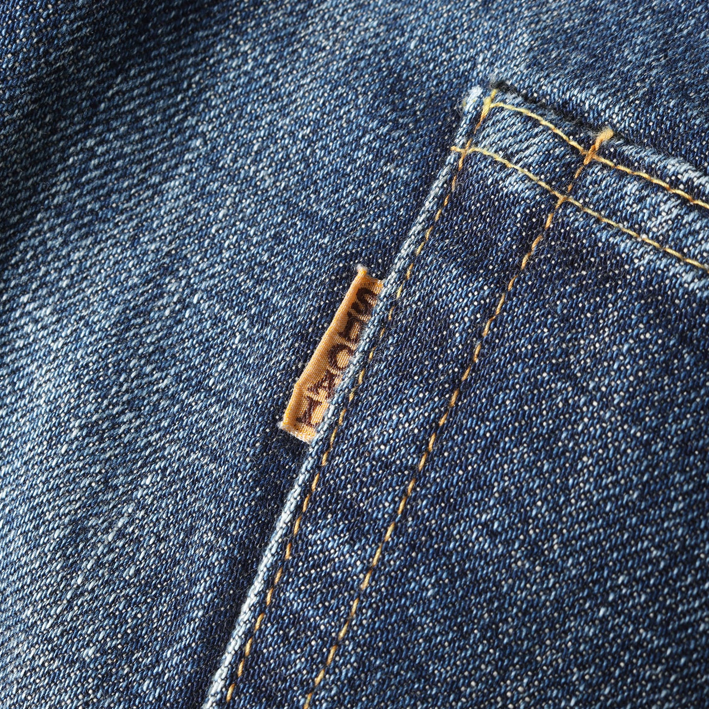 24SS ヴィンテージウォッシュ加工 5ポケット ボタンフライ デニム パンツ (SD 5P Denim Pants 960 Vintage Wash)