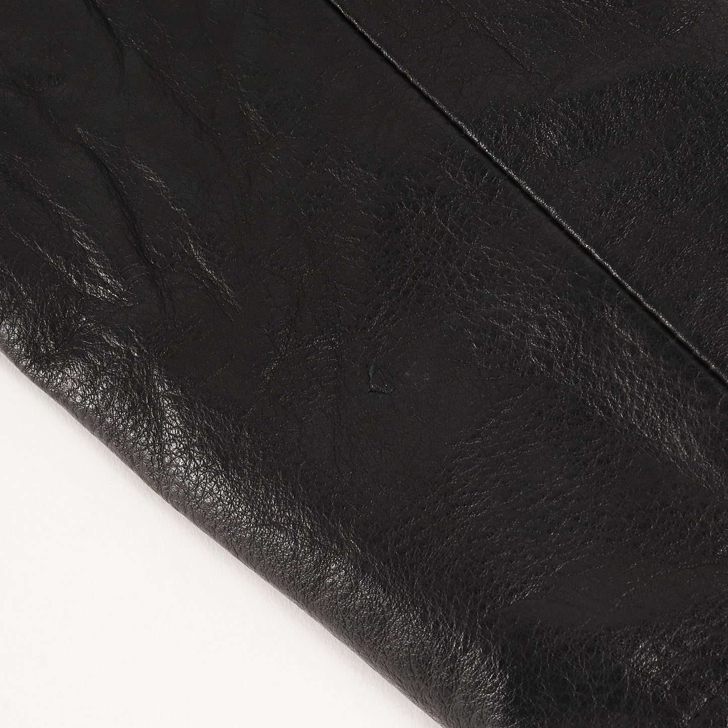 フーデッド レザー ダブルジップ ブルゾン (big hooded 297 lc01) / MADE IN JAPAN