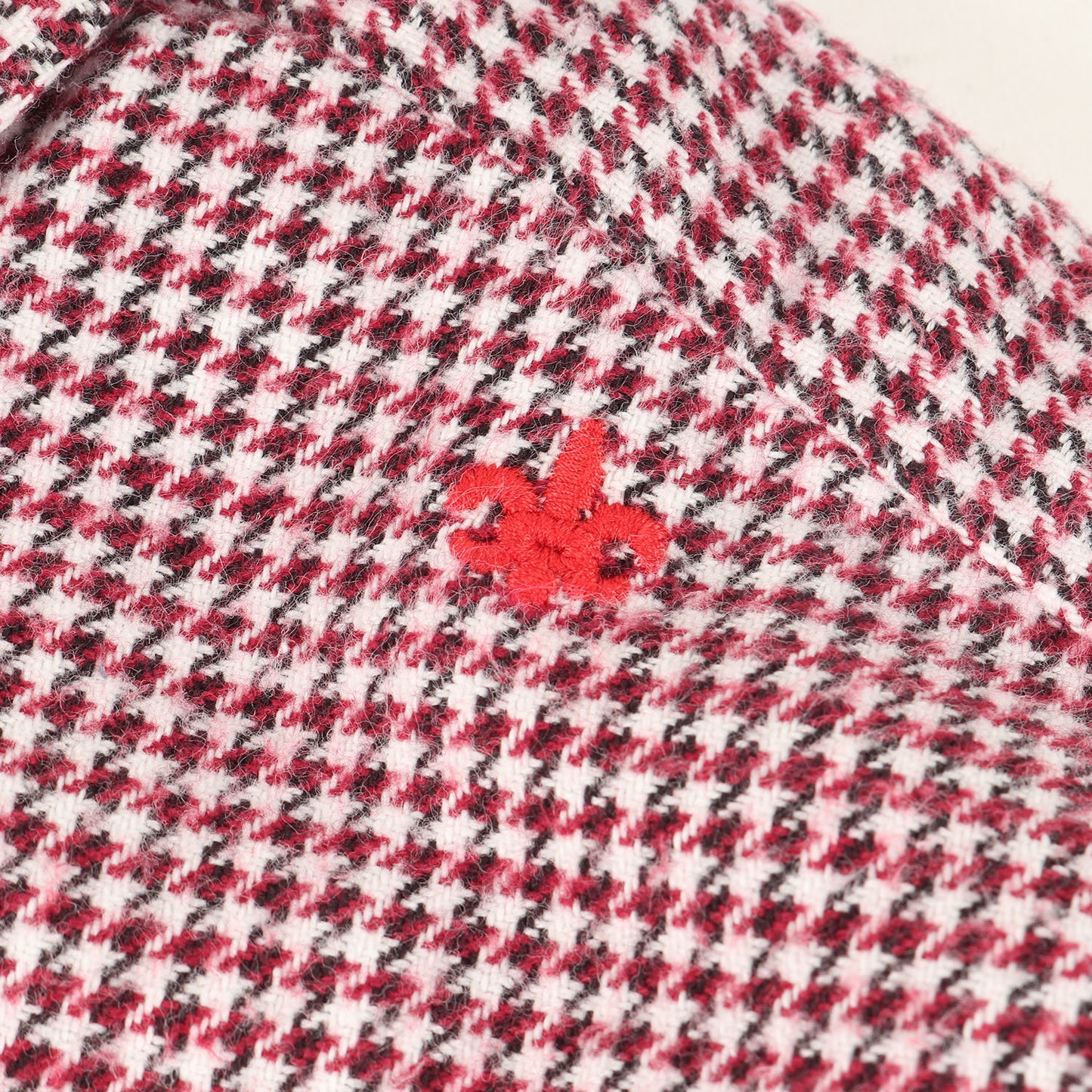 ハウンドトゥースチェック フランネル ボタンダウン シャツ / MADE IN JAPAN