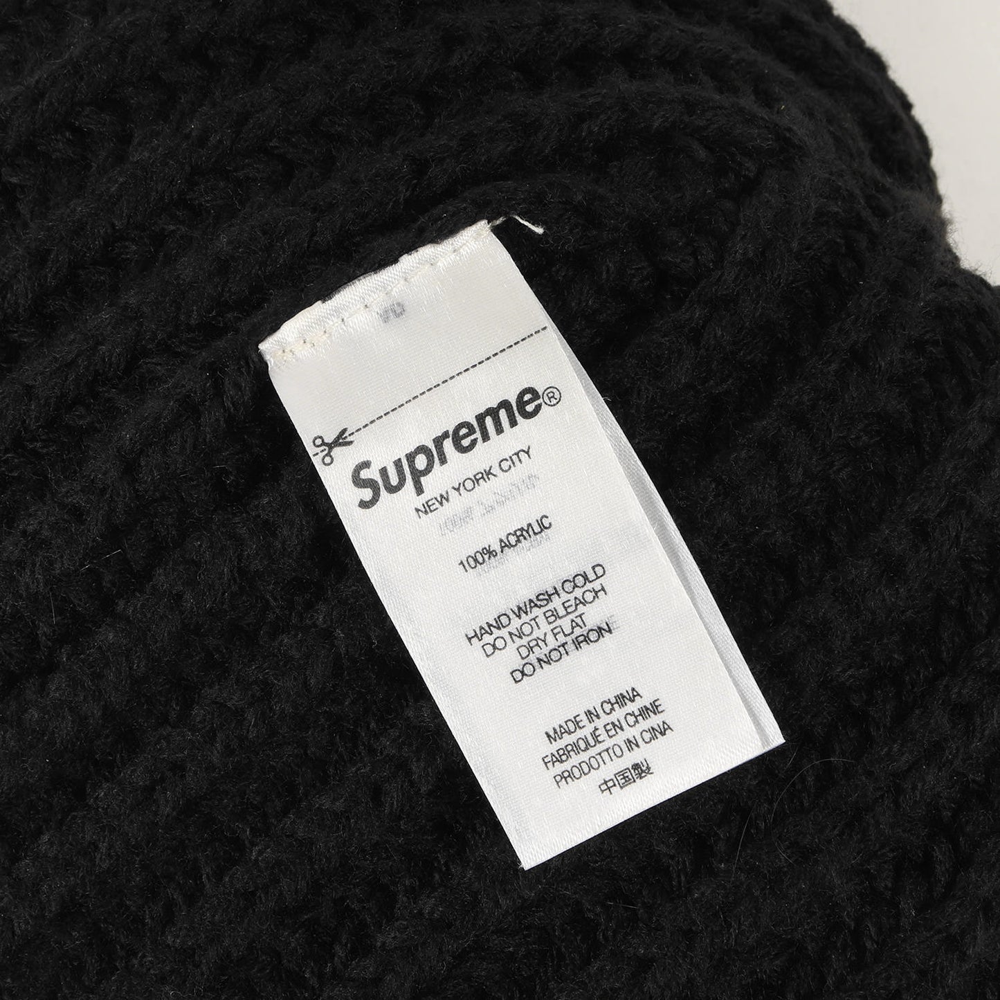 23AW クラシックロゴ チャンキー リブニット ビーニー (Classic Logo Chunky Ribbed Beanie)
