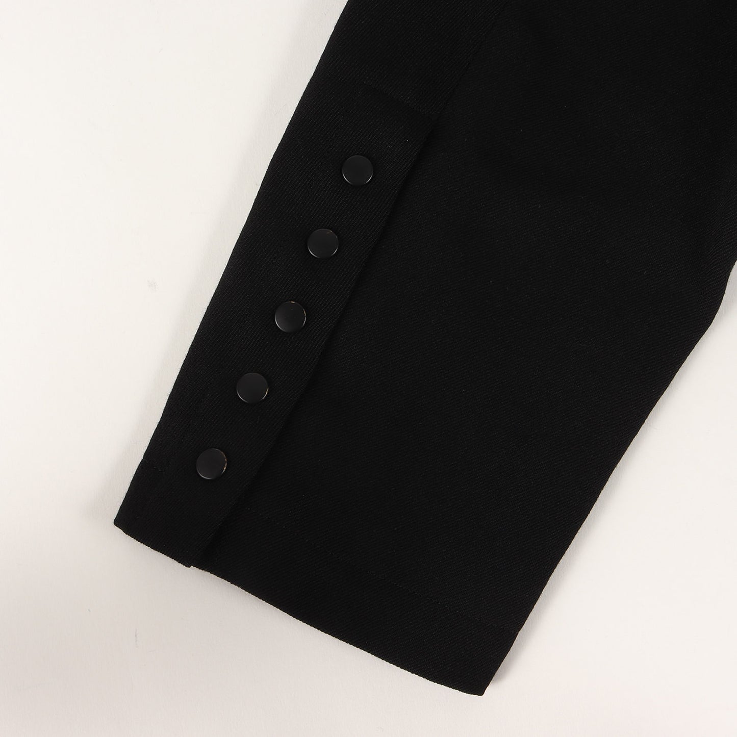 05AW カシメ スナップ ウールギャバ 段返り3B テーラード ジャケット (HN-J24-101) / POUR HOMME