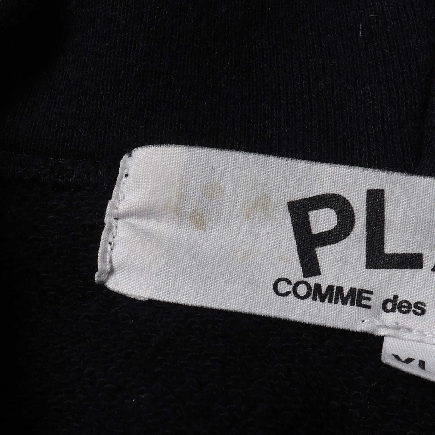 ダブルハート ワッペン スウェット ジップ パーカー / PLAY