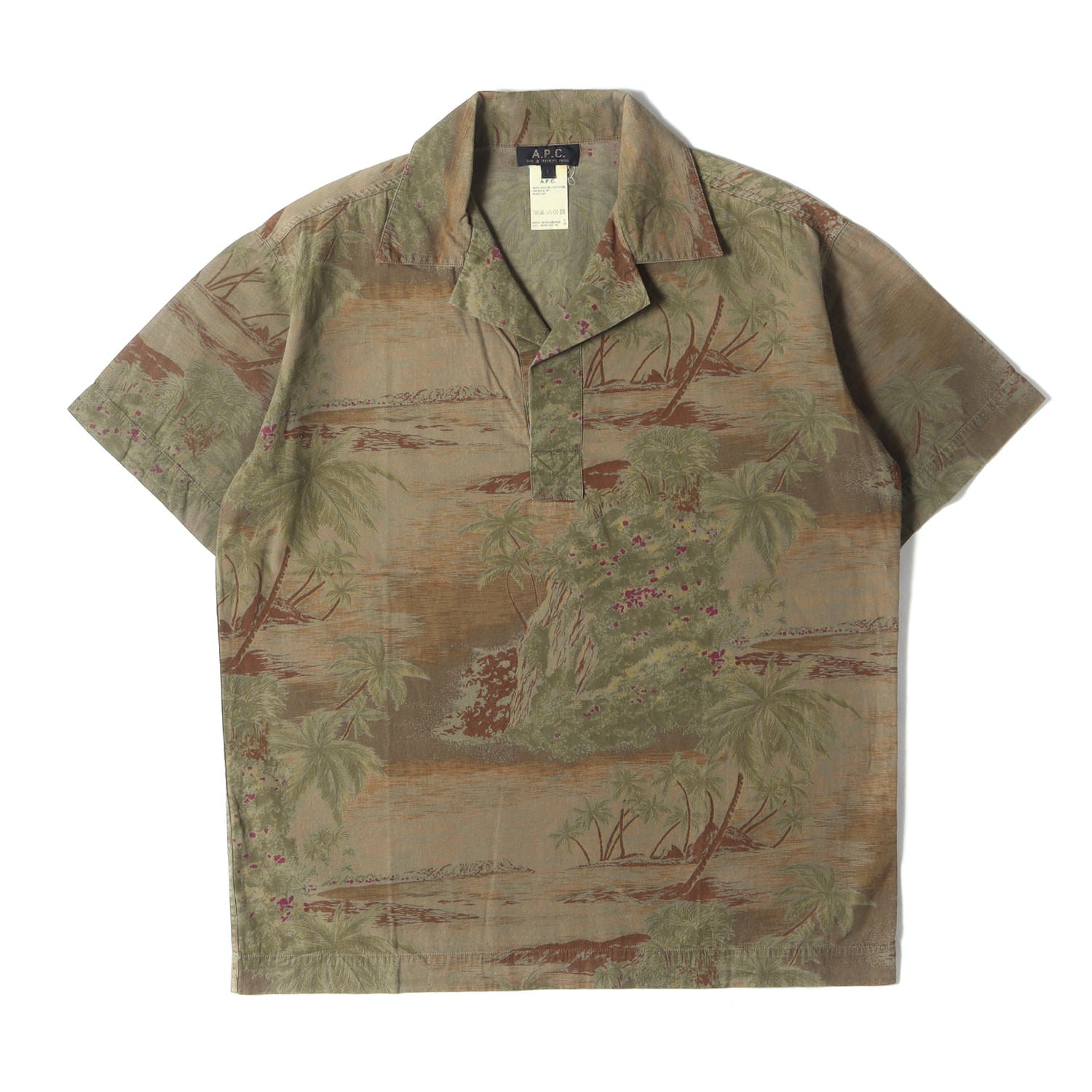 A.P.C/アーペーセー(APC) イーストバイウエスト タグ フランス製ヘビーウェイト ウール ダブルブレストコート