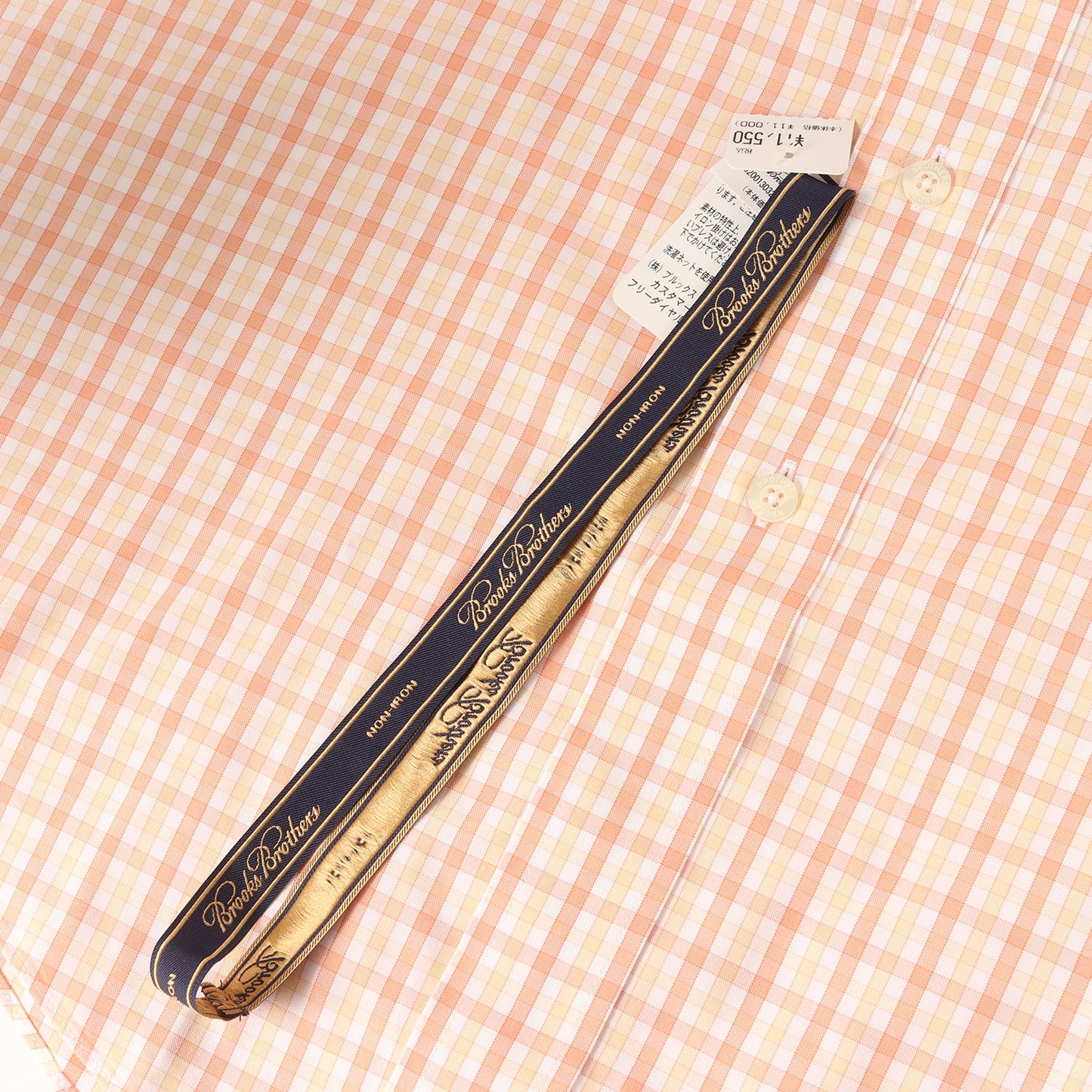 チェック ボタンダウン 半袖 ドレス シャツ / SLIM FIT