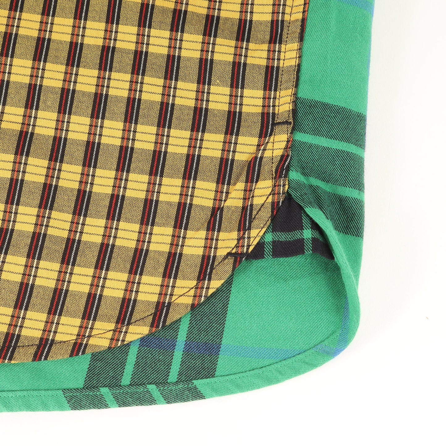 クレイジーパターン チェック 半袖シャツ (8002648)