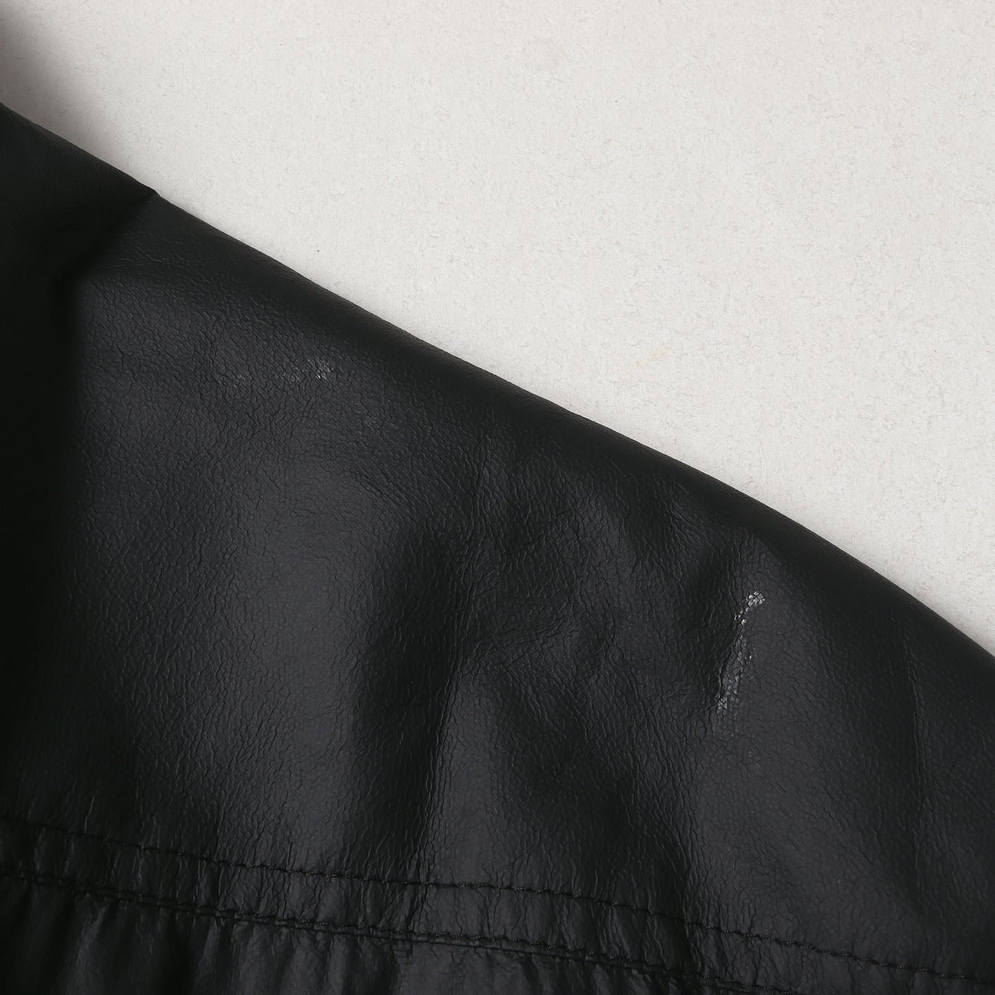 オーバーサイズ ストレッチポリ ジップアップ ロング シャツ (LS OVERSIZED OUTERSHIRT RU20S7790-MB) / 長袖 アウター 羽織 コート ジャケット ブルゾン モード デザイナーズ ラグカジ ラグジュアリー ハイエンド