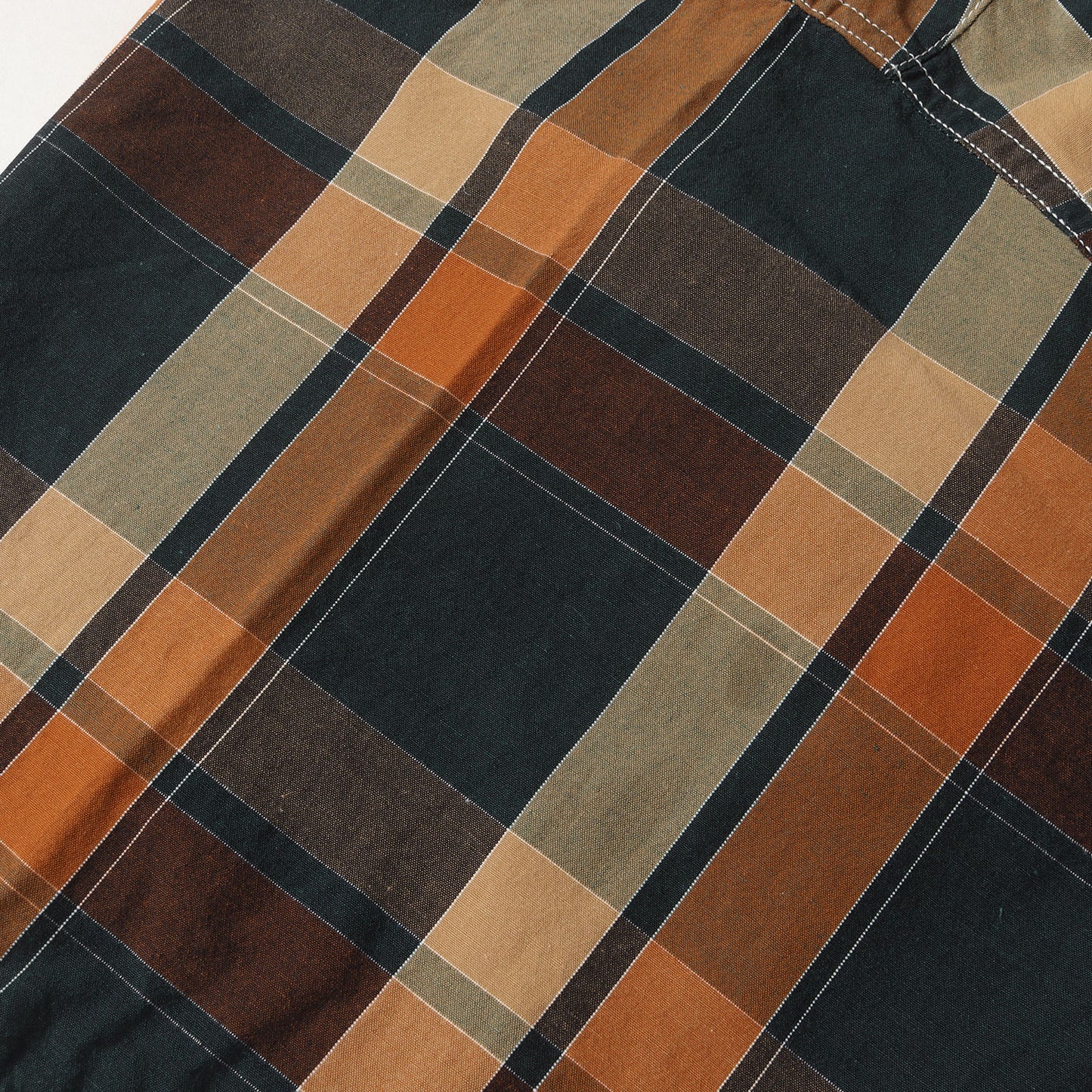 チェック ブロード 半袖 ワーク シャツ (Work Shirt KS8SSH04)