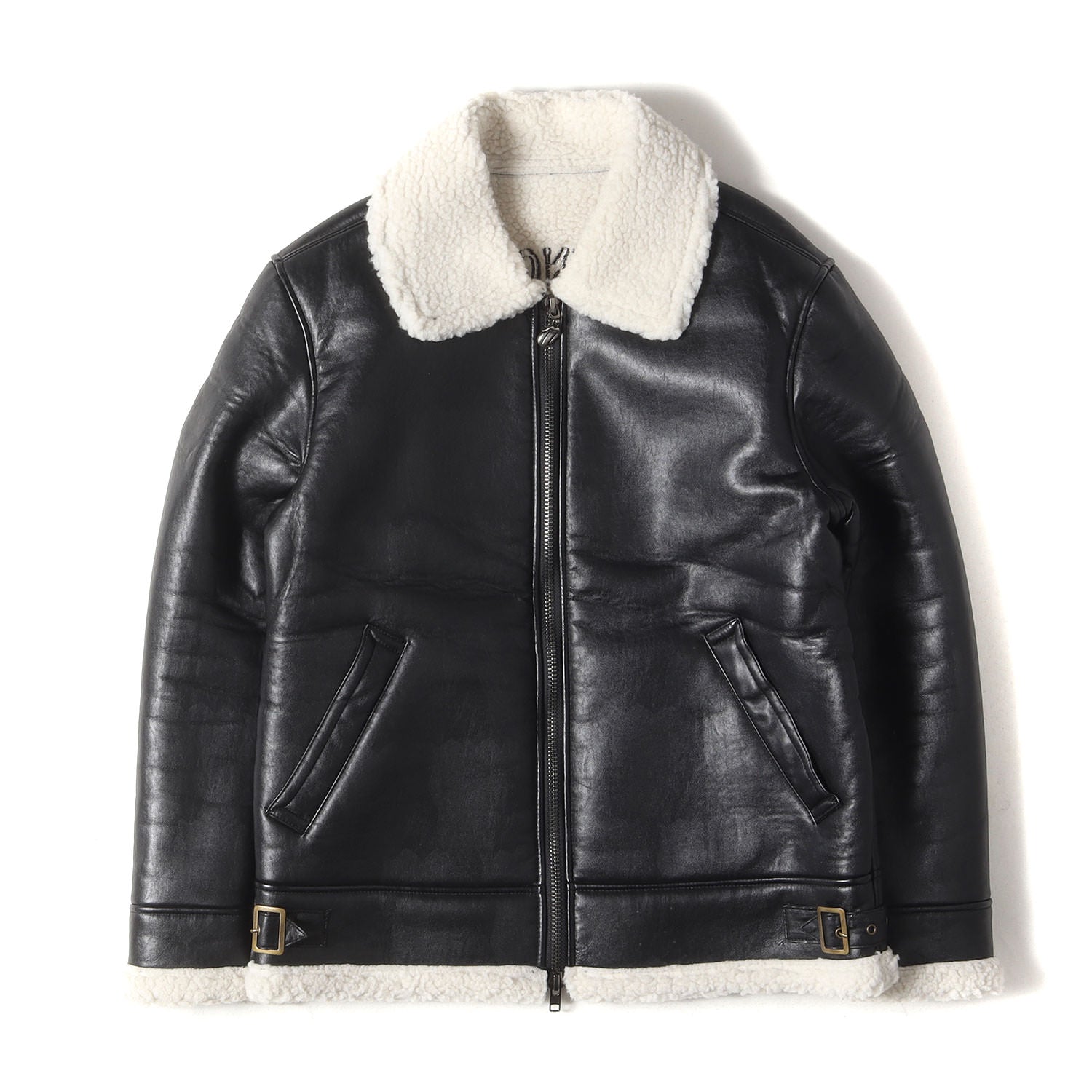 JACKROSE ジャックローズ ラムレザー ダブルライダースジャケット 3