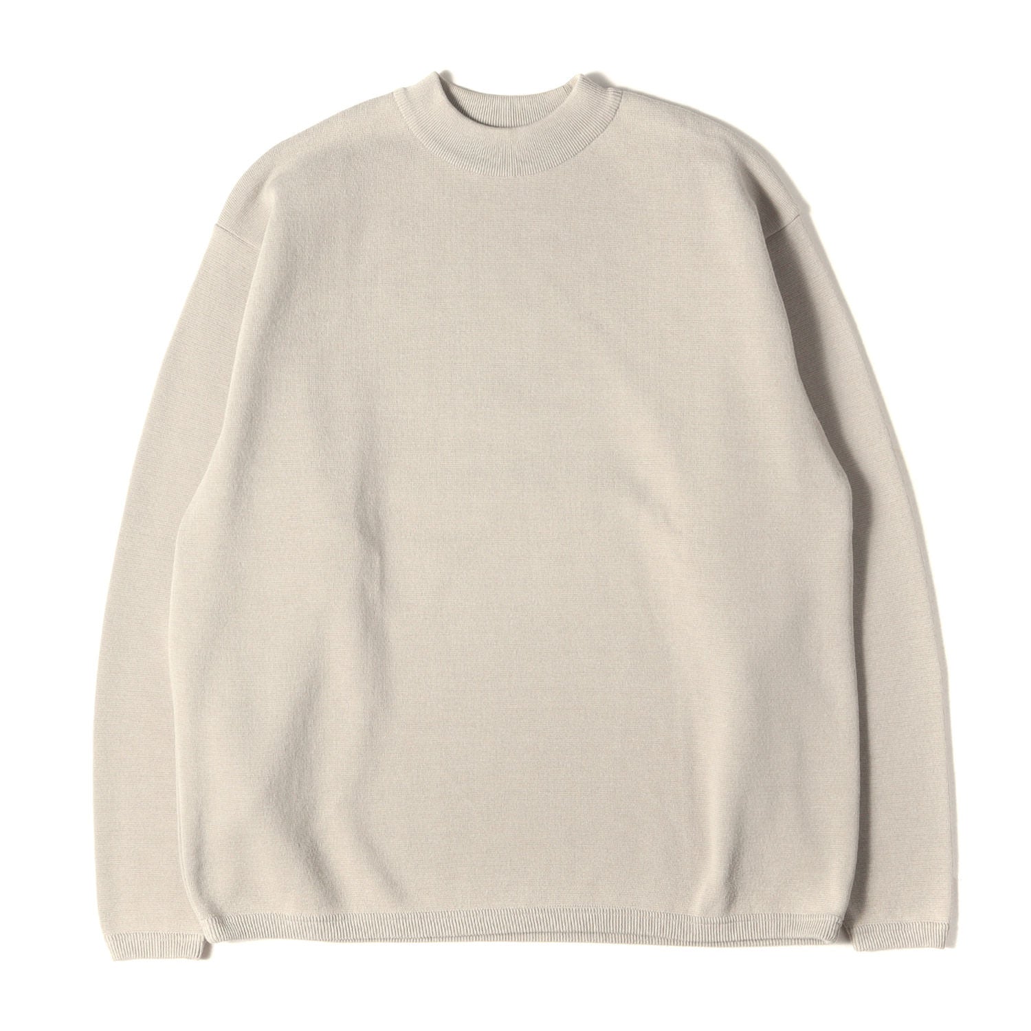 モックネック コットンポリ ニット (MLN MOCK NECK KNIT LOOSE 8113-699-0235)