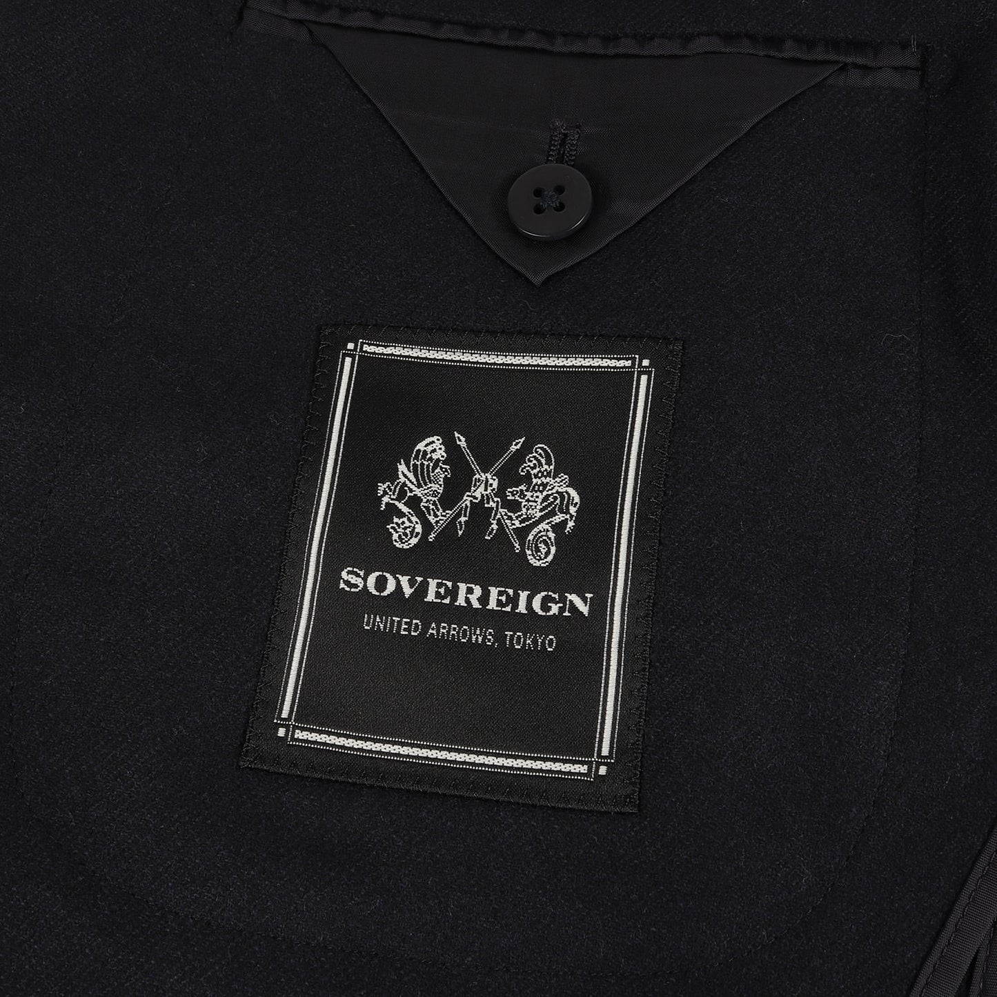 ストレッチ フラノ 2B テーラード ジャケット (1122-110-5621) / SOVEREIGN