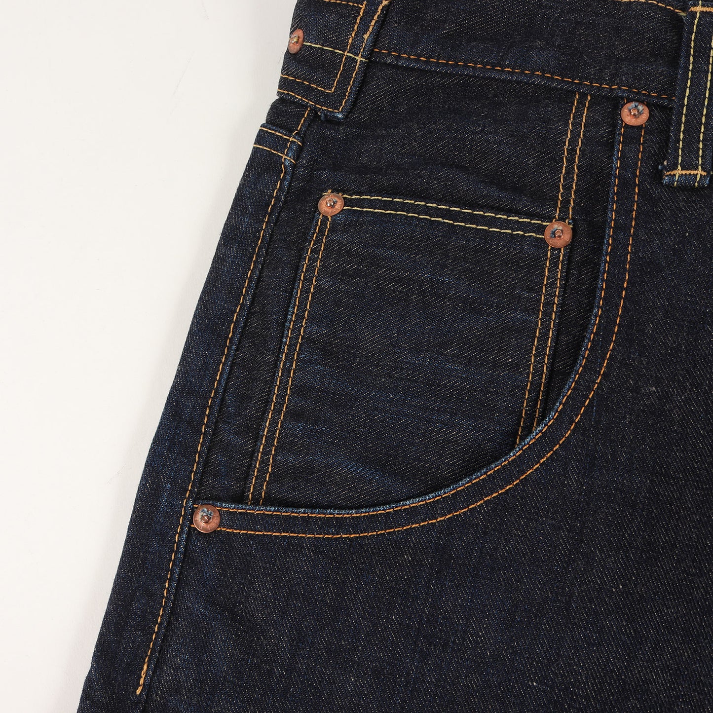 20AW × Levi's フラップバックポケット リジッド サルエル デニム パンツ (WF-P903) / ボタンフライ
