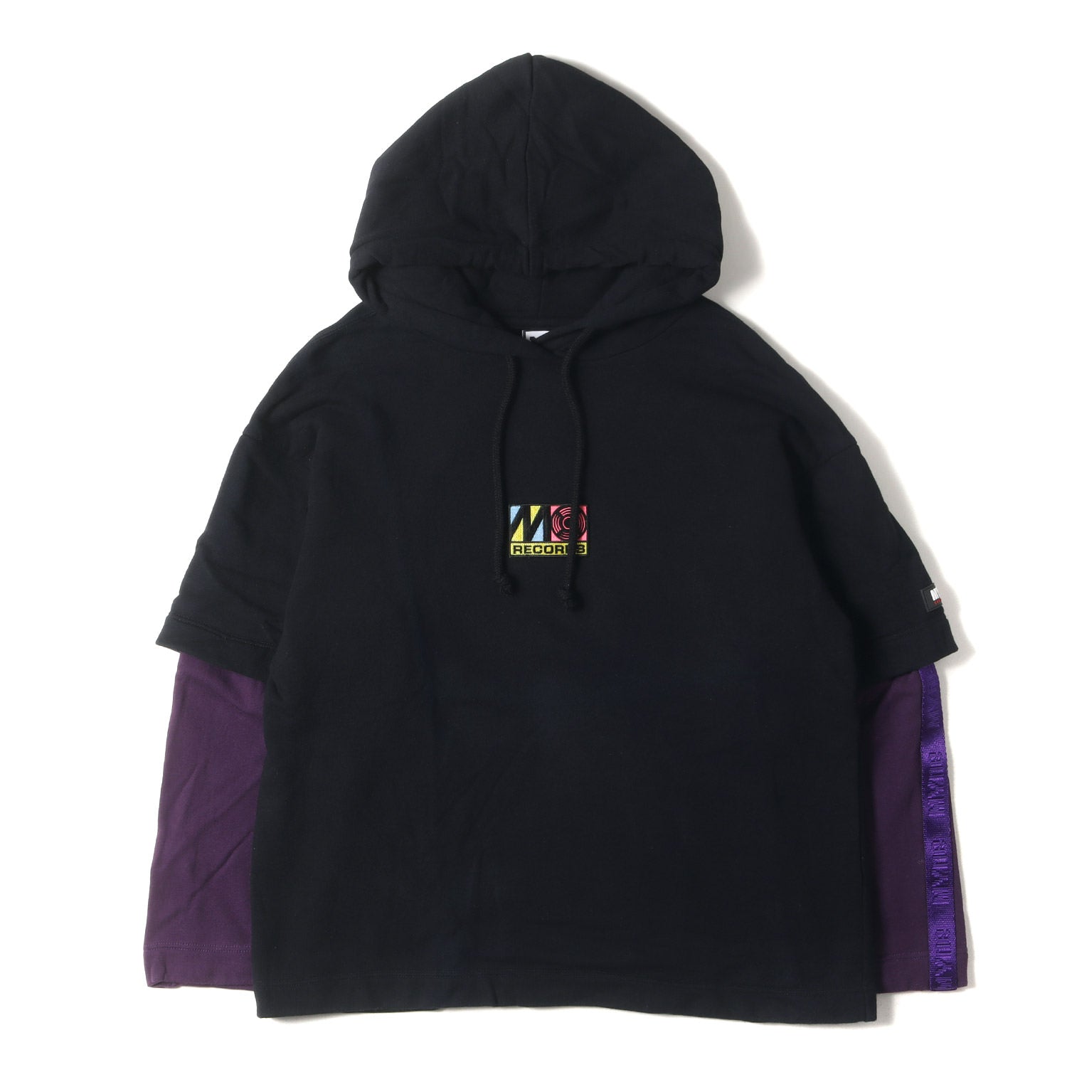 MIHARA YASUHIRO (ミハラヤスヒロ) ボックスロゴ ワッペン ドッキング スウェット パーカー (Docking hoodie  G01HD281) / 裏毛 MYne – ブランド古着の通販・買取 | BEEGLE by Boo-Bee