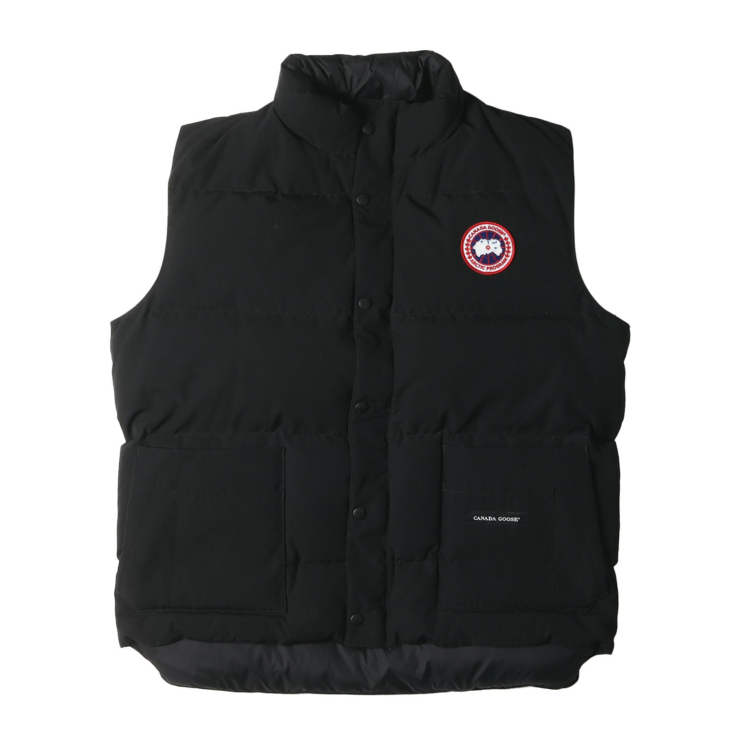 CANADA GOOSE (カナダグース) サークルワッペン ポリコットン フリースタイル ダウンベスト (FREESTYLE VEST 4150M)  – ブランド古着の通販・買取 | BEEGLE by Boo-Bee