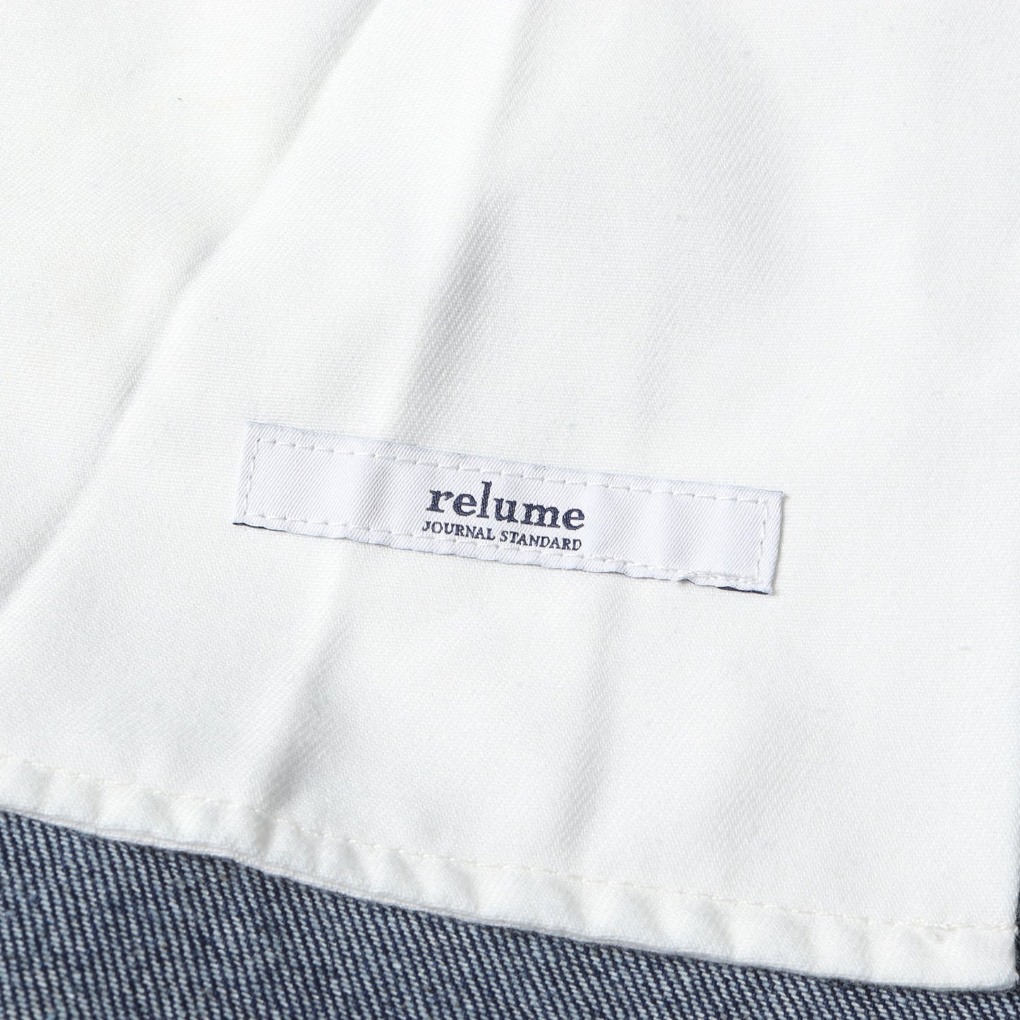 24SS デニム シェフ パンツ (ZOZO限定 CHEF DENIM PANTS) / relume