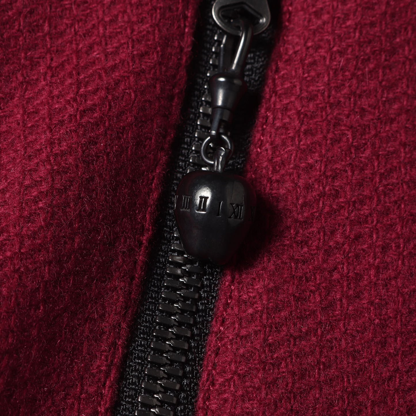 袖レザー カシミア ウール メルトン スタジャン (CASHMERE MELTON STADIUM JACKET)