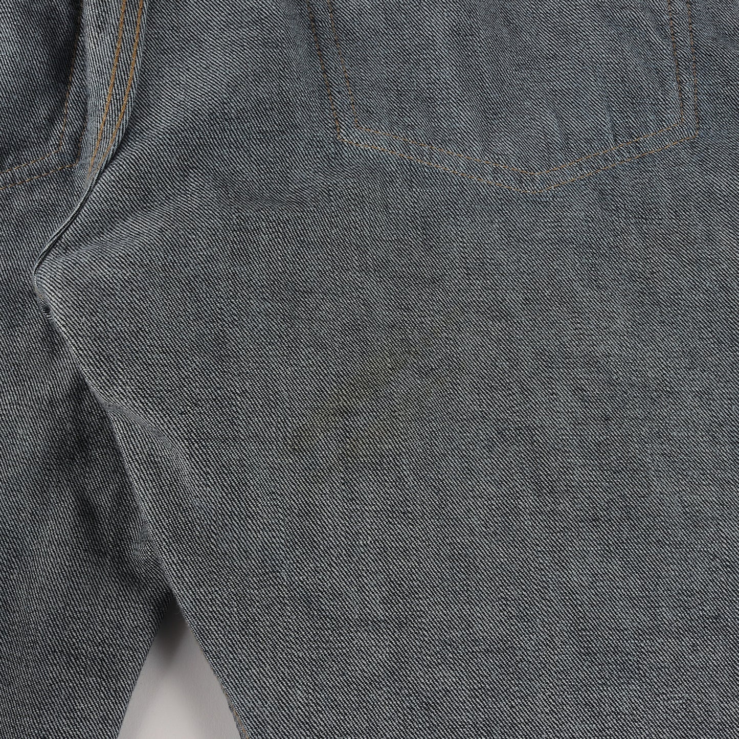 08SS × Levi's レザーポケット 切替 JW503 デニム パンツ (WA-P901) / ジッパーフライ