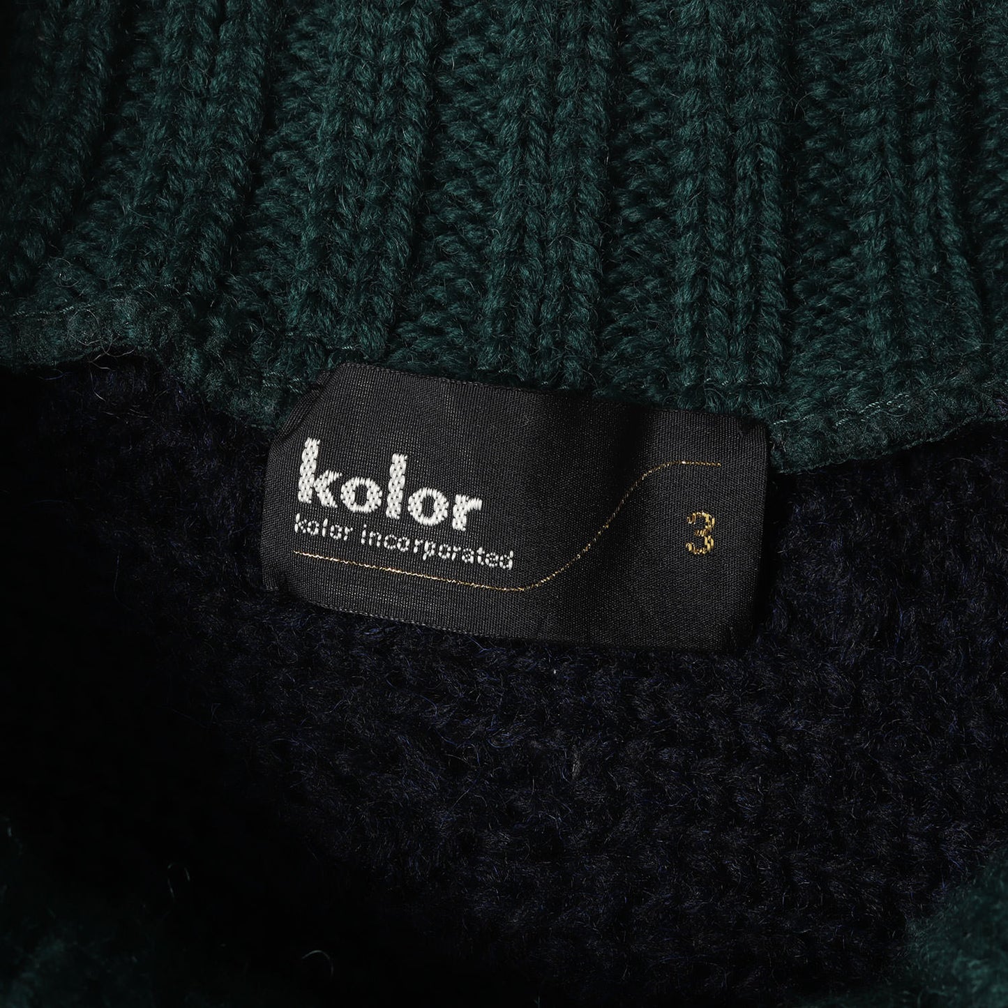 クレイジーパターン ニット (CRAZY PATTERN KNIT 18WCM-N01301)