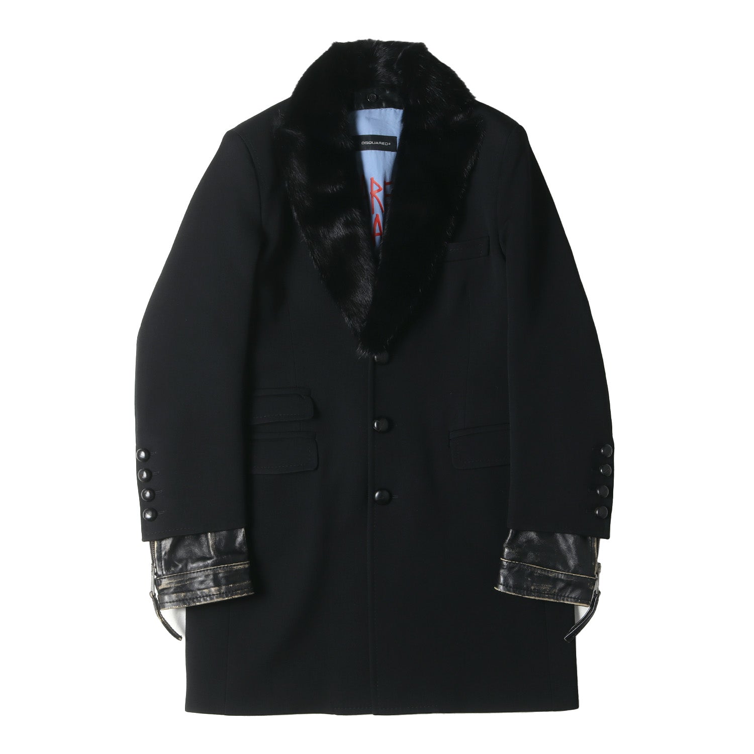 Dsquared2 チェスターコート DSQUARED2 - DSQUARED2 ウール チェスターコートの通販 by CYCLE