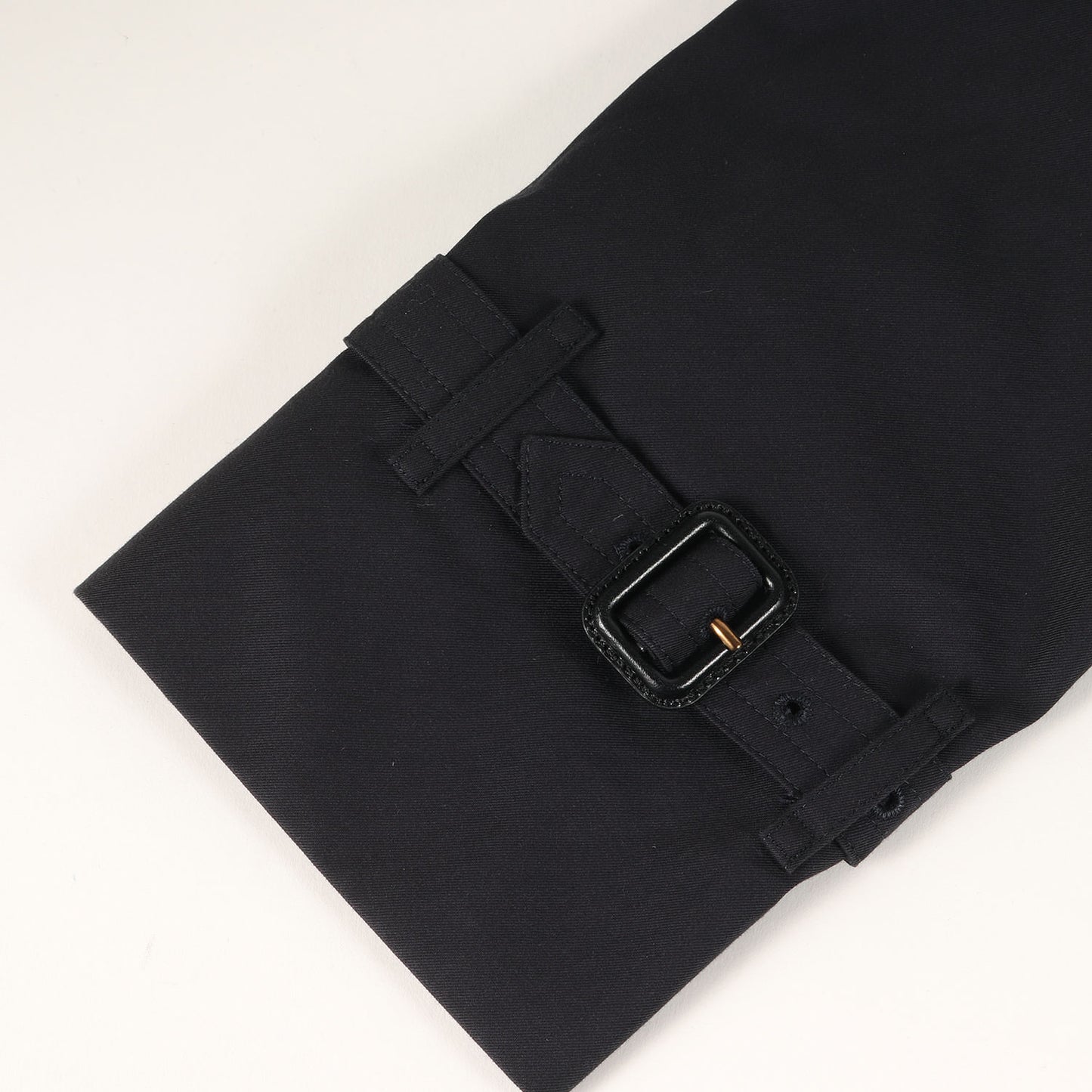 裏地 メガチェック コットンギャバ ミディアム トレンチ コート (THE KENSINGTON) / MADE IN ENGLAND