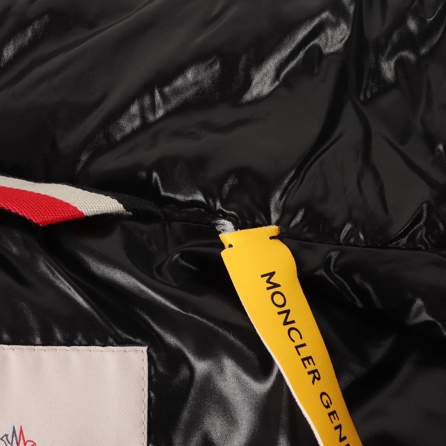 × Awake NY バック コラボ ロゴ デカワッペン ダウンベスト (PARKER GILET) / GENIUS