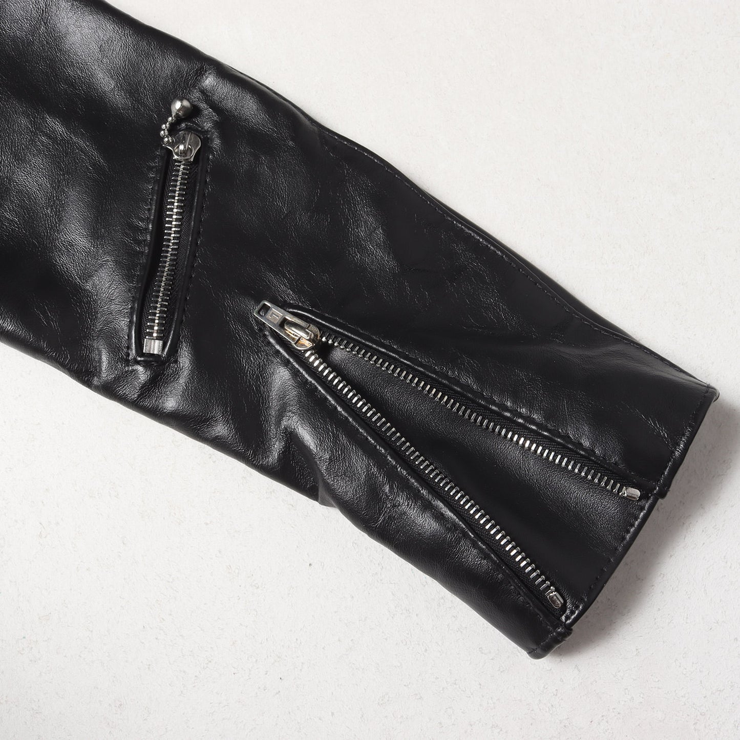 × Lewis Leathers バックスカル サイクロン ダブル レザー ライダース ジャケット (CYCLON 02201LB02)