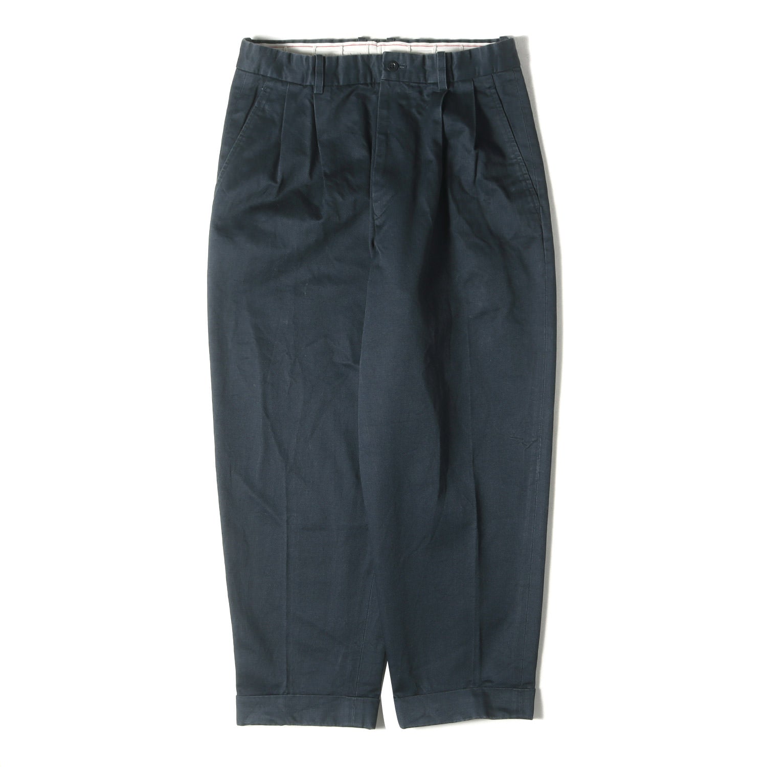 新品【SCYE BASICS】サイベーシックス 2タック テーパードチノ 38 v_422158_00.jpg?$itemSlide$