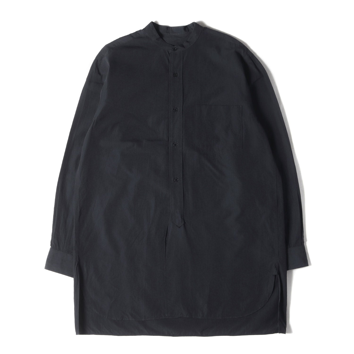 COMOLI コモリ 22SS バンドカラーシャツ V01-02002 COMOLI (コモリ) 22SS バンドカラー シャツ (V01-02002) - ブランド