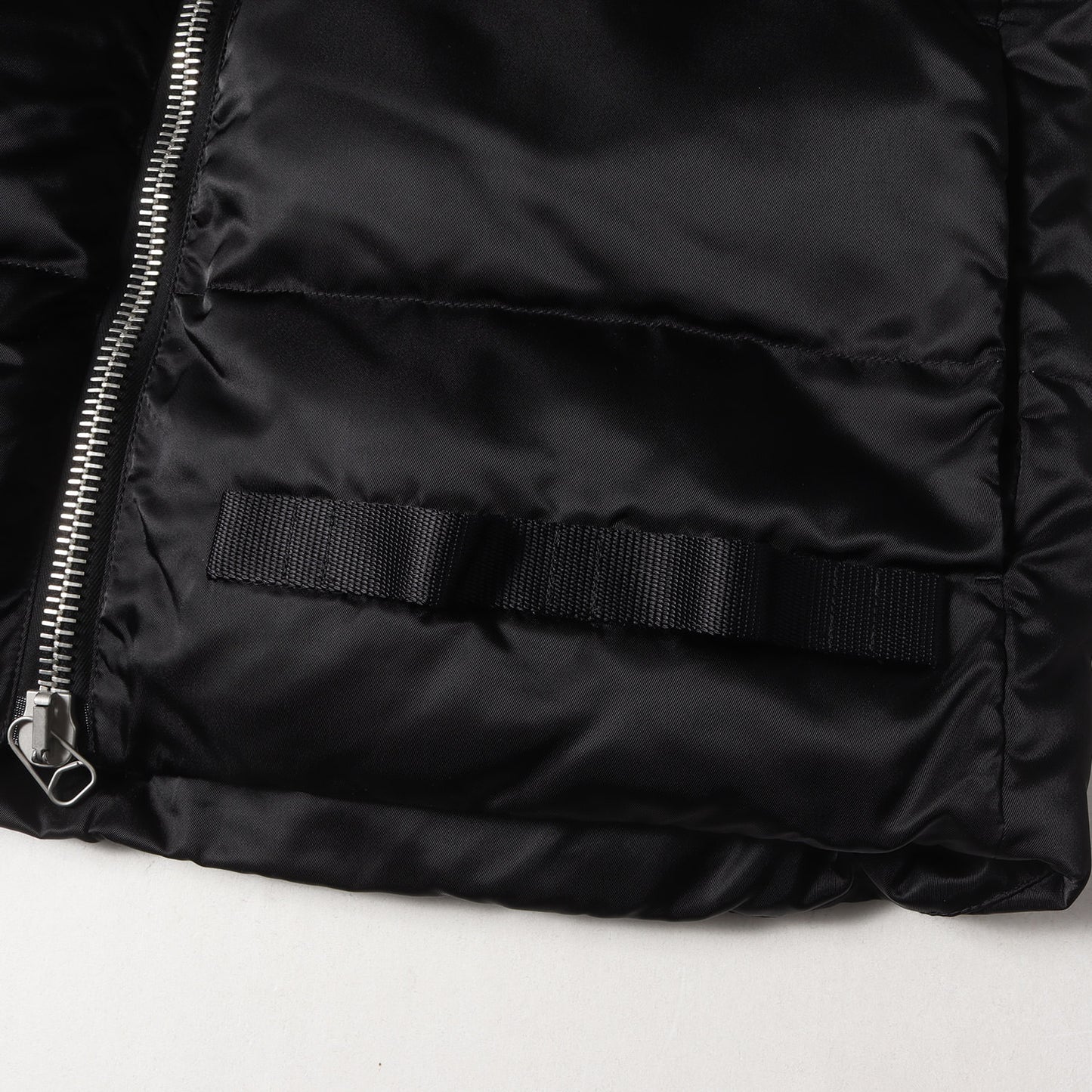 23AW ガーメントダイ ナイロンギャバ スタンドカラー パテッド ブルゾン (TRACE JACKET 1225-343-0010)