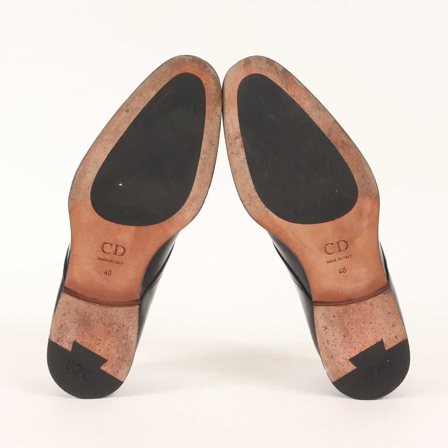 ヒール オブリーク ガラスレザー 外羽根 ドレス シューズ(TIMELESS)