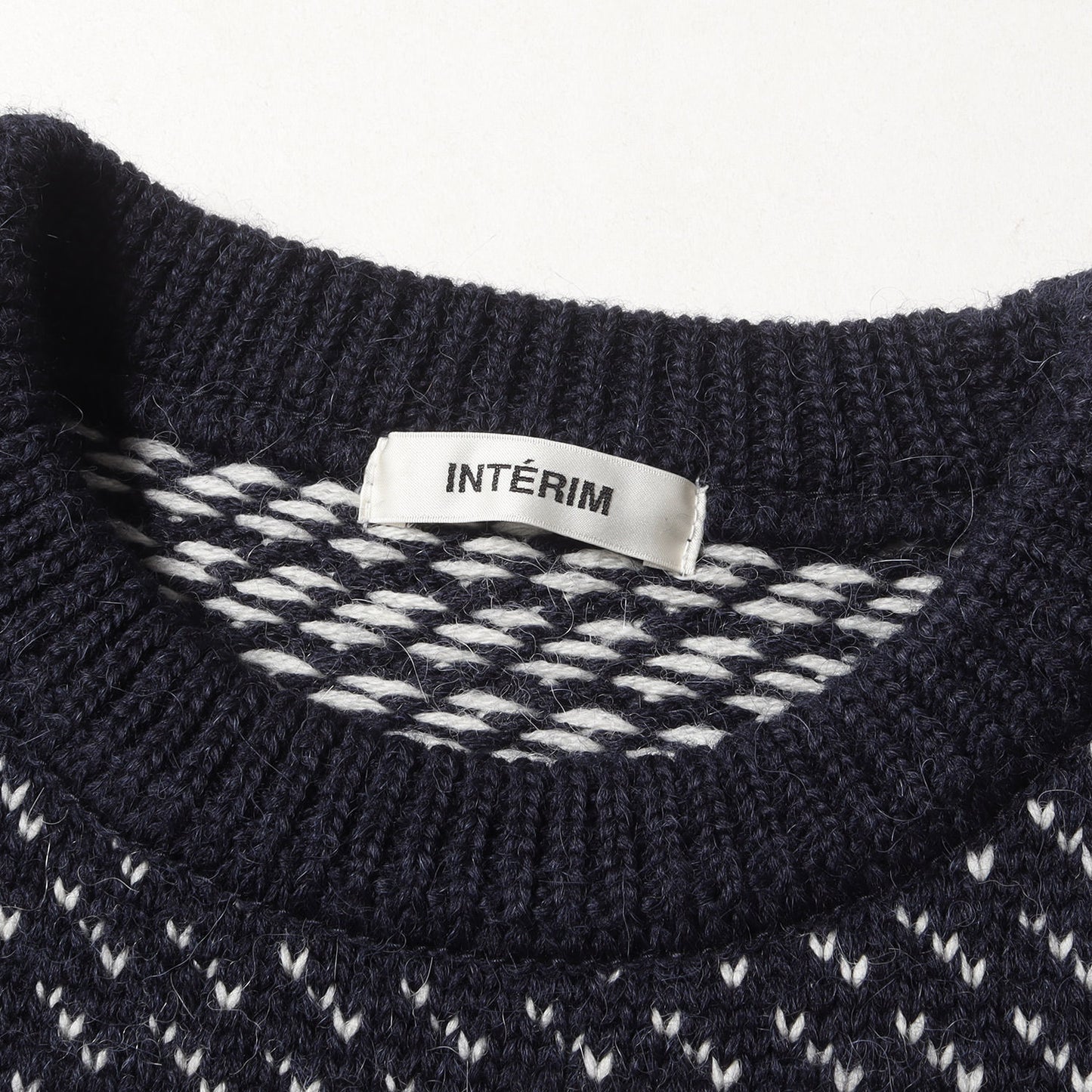 バーズアイ ニット (60S ALPACA BIRDS EYE HEAVY CREW SWEATER)