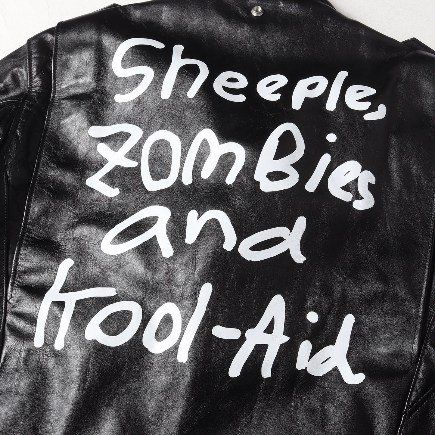 22AW × Schott × MADSAKI ステアハイドレザー ワンスター ダブル ライダースジャケット (Leather Blouson 22-02878M)