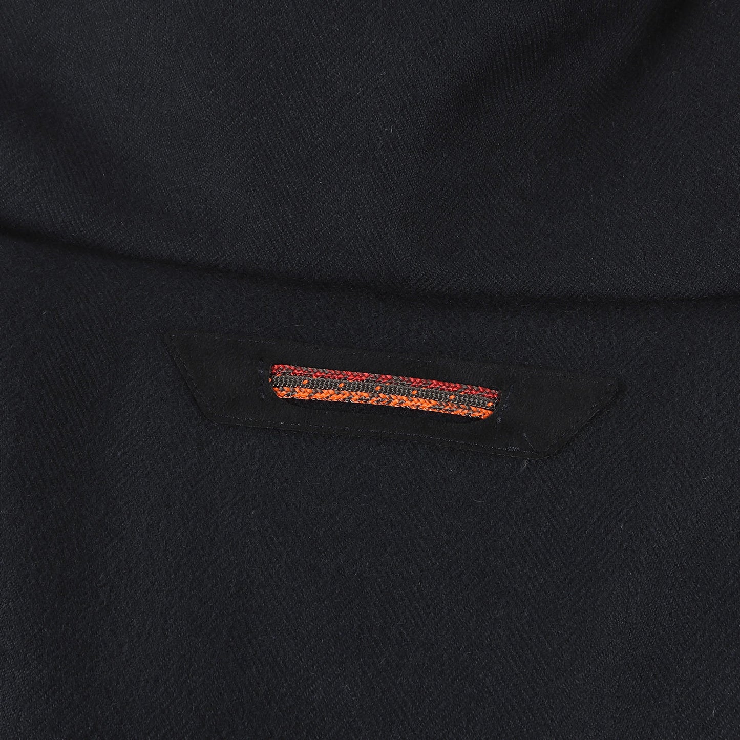 24AW ハイライズ スタンドカラー カシミヤ混コットン ヘリンボーン ダウンジャケット (TRIBECA DOWN JACKET OP037 TN480) / MADE IN ITALY