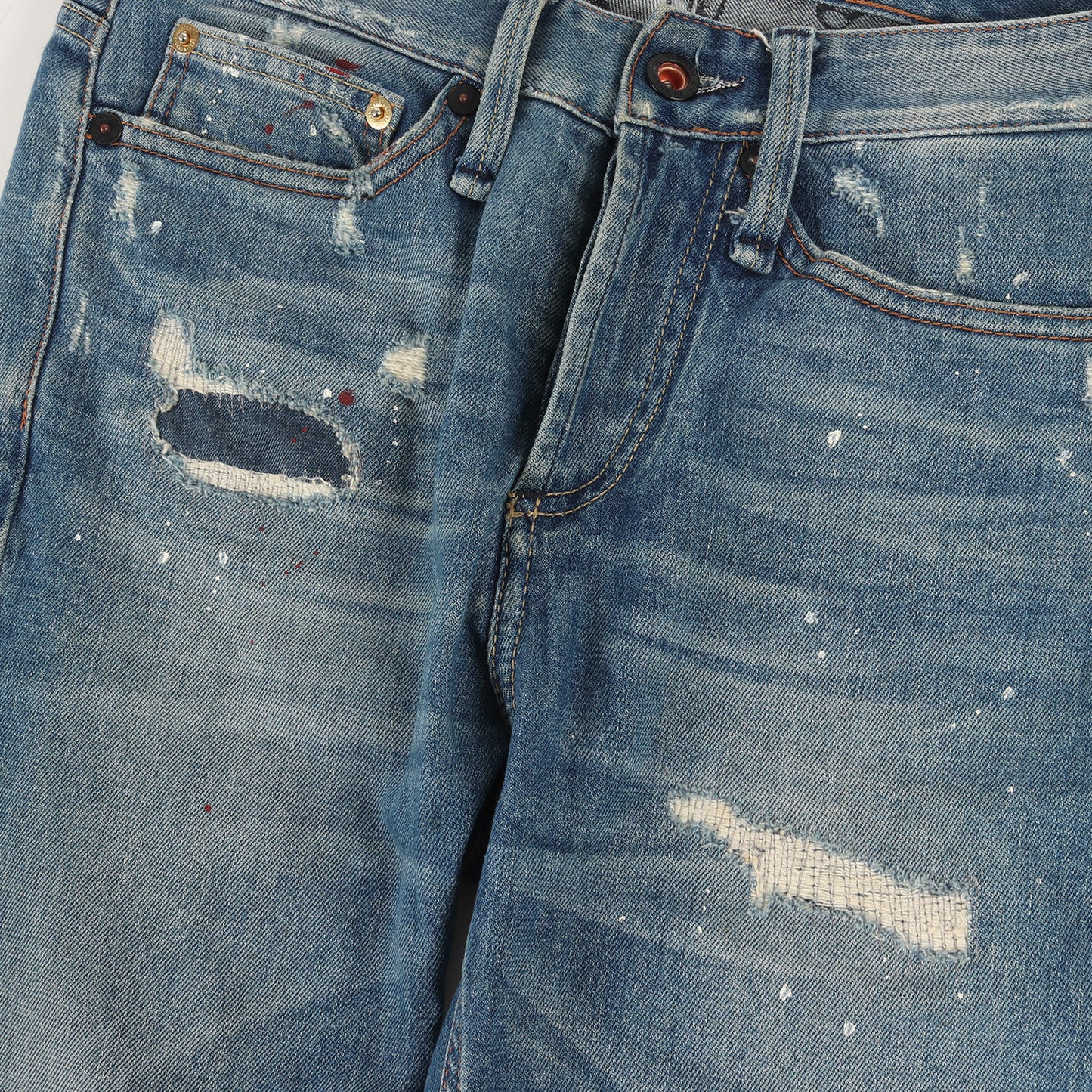 ストレッチ デニム パンツ (BOLT GRBJ 01-17-05-11-002) / ボタンフライ SKINNY FIT