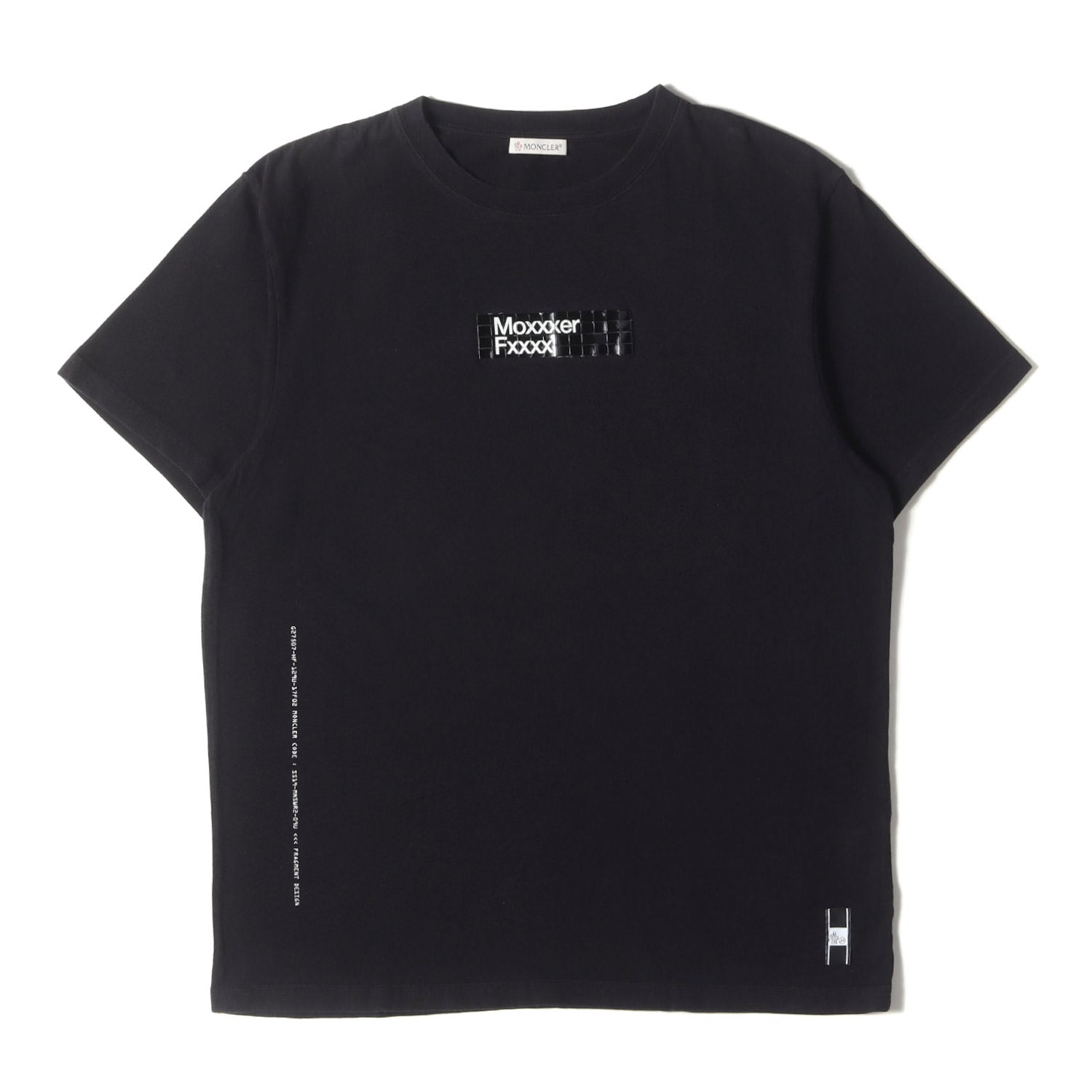 新品　MONCLER MAGLIA T-SHIRT ブラック TG 4A 中古・古着通販】MONCLER (モンクレール) MAGLIA MANICHE CORTE T