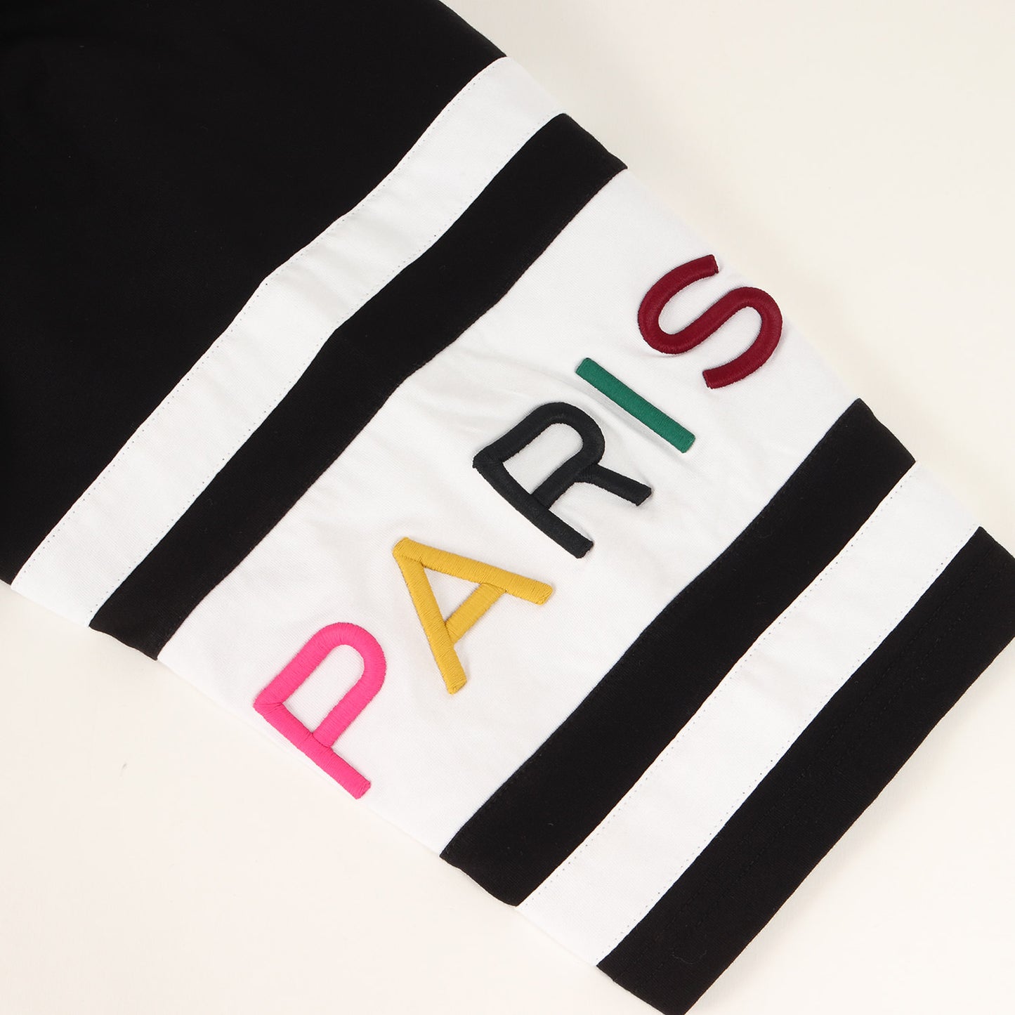 ロゴ 刺繍 ラグラン Tシャツ (BW706V3Z1X)