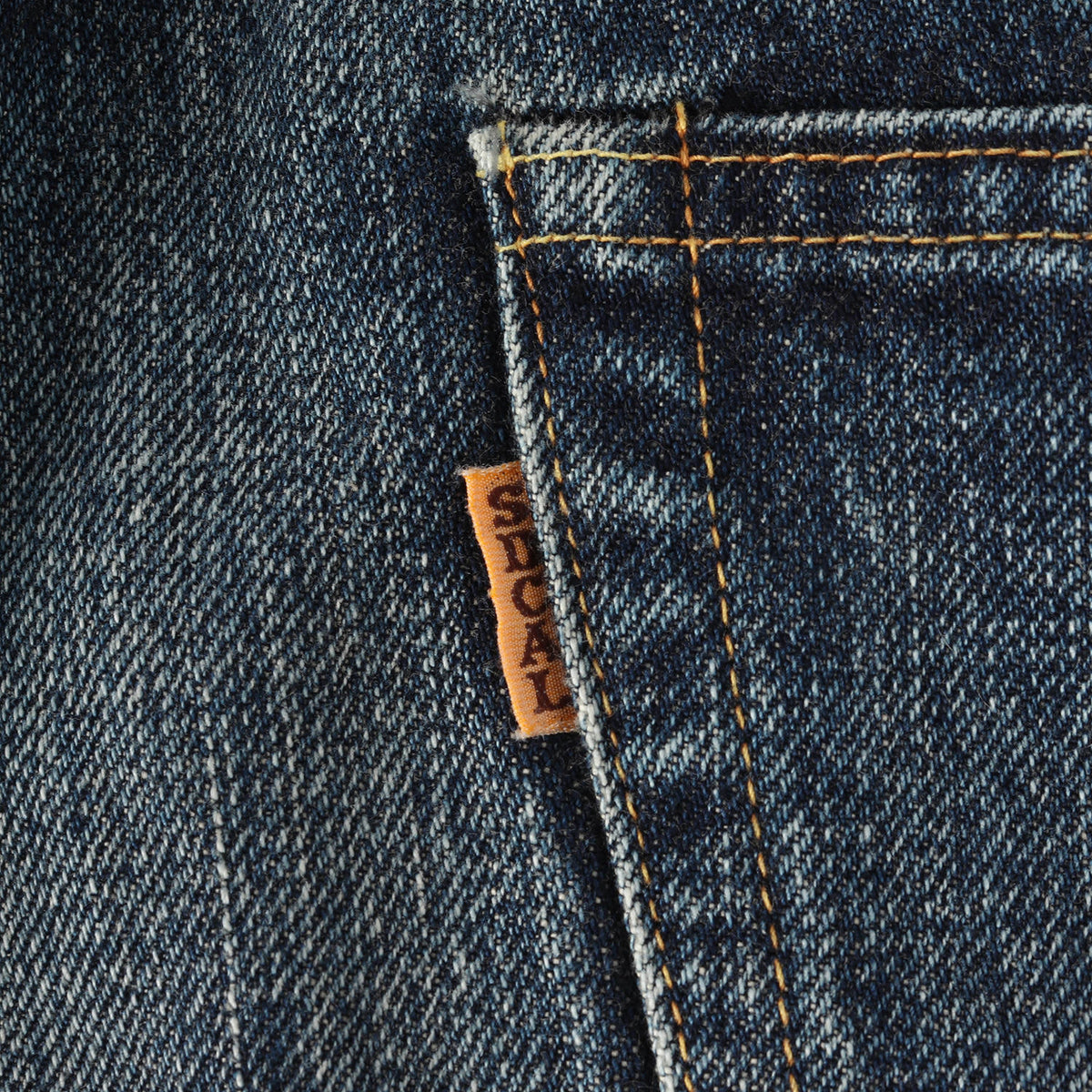 24SS ヴィンテージウォッシュ加工 5ポケット ボタンフライ デニム パンツ (SD 5P Denim Pants 960 Vintage Wash)