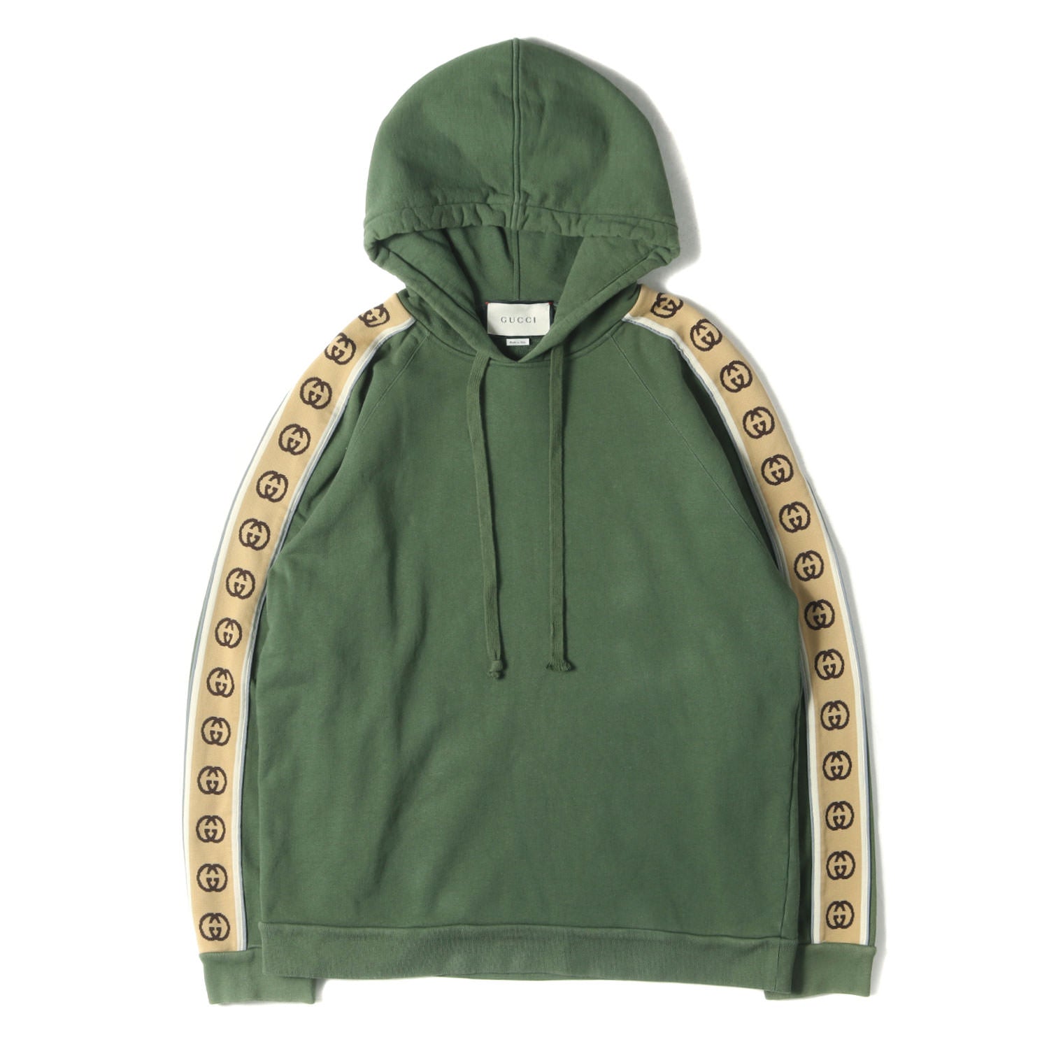 GUCCI (グッチ) 21AW コットン ジャージー フーデッド スウェット 