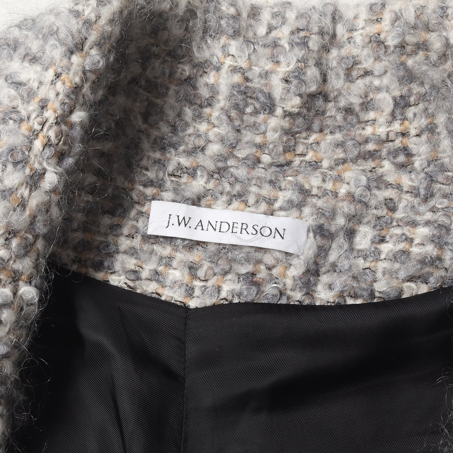 モヘア混 シャギー ウール 3B チェスター コート (WPF14C008)