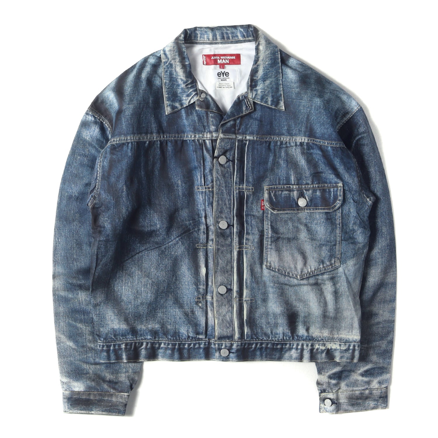 Levi's JUNYAMAN berberjin転写デニム 501xx Levi's JUNYAMAN berberjin転写デニム 501xx LEVI'S×JUNYA WATANABE