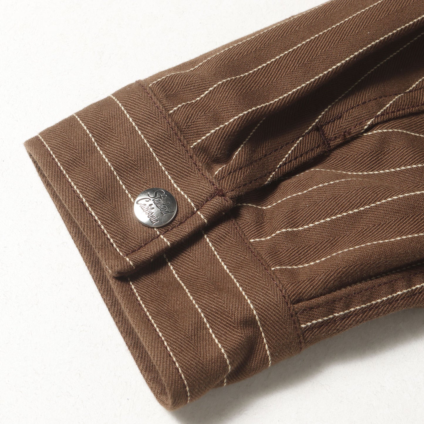 ストライプ ヘリンボーン ワーク ジャケット (SD H.G.D.HERRINGBONE STRIPE WORK JACKET)